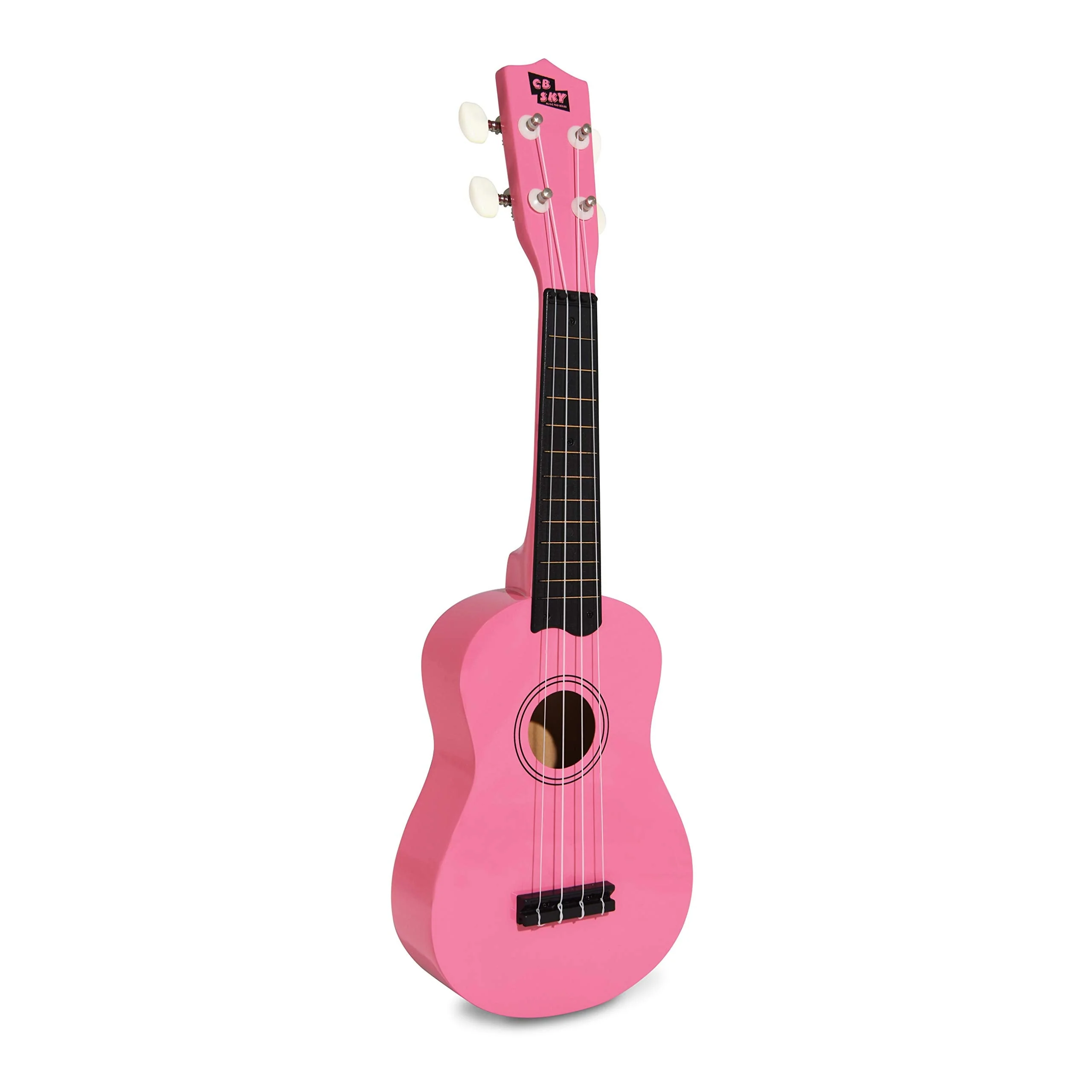 Soprano Ukulele 21"/53cm beginners, students kids guitar (Pink) Pink - Image 3
