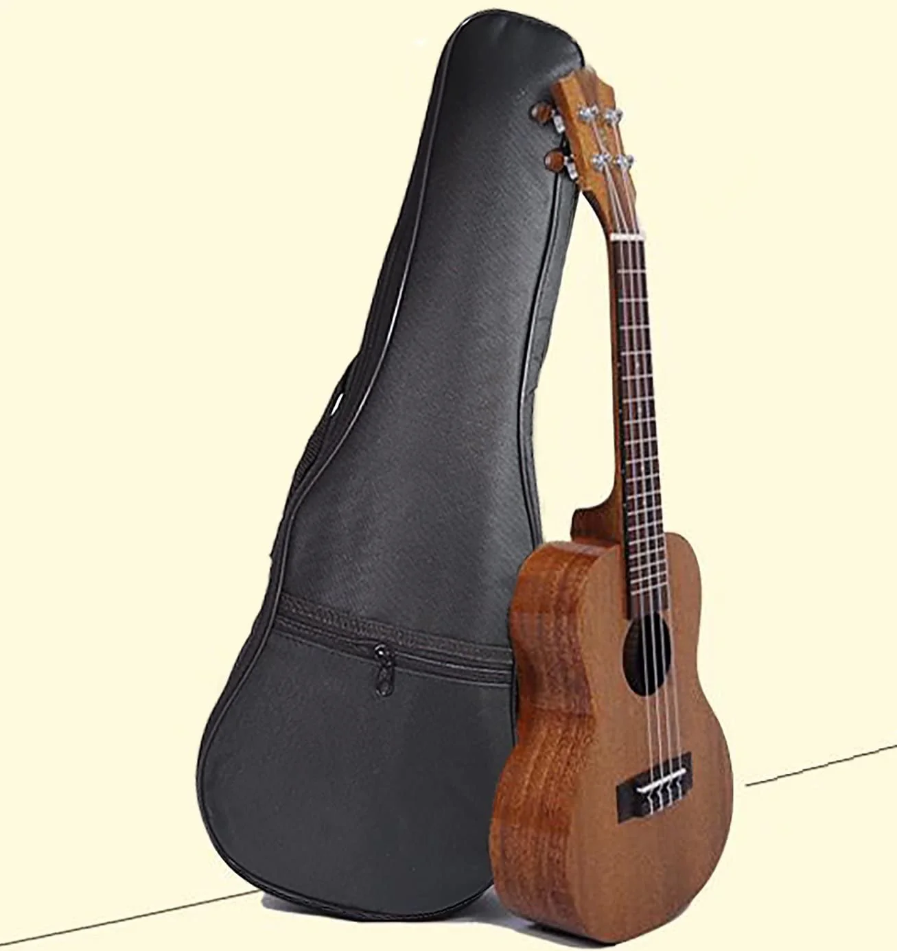 Soprano Ukulele Case Black Ukulele Padding Bag for 21 Inch Ukulele Soprano - Image 6