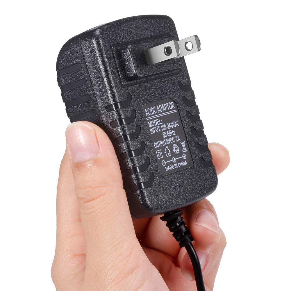 SoulBay 9V Power Supply Charger for Korg KA350 KA-350 Volca Bass FM Monologue Beats Keys Kick Sequencer Analog Rythm Synthesizer Kross 61 88 Keyboard Synth Machine Replacement AC Adapter, 6.56 FT - Image 6