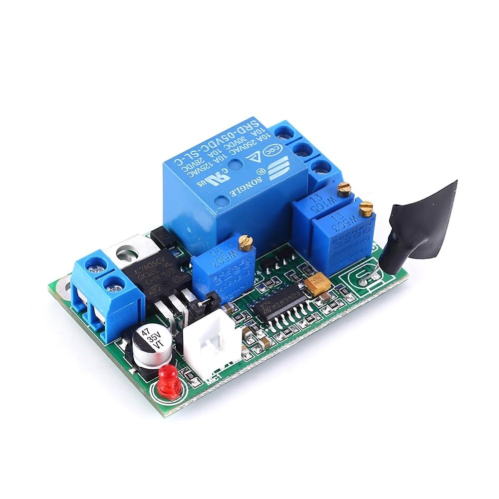 Sound Sensor Relay Switch Module, 12V/24V Microphone Light Sensor Controller Module 3s~60s Adjustable Relay Delay Switch Module - Image 7