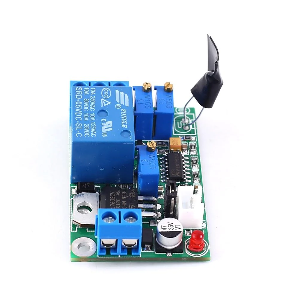 Sound Sensor Relay Switch Module, 12V/24V Microphone Light Sensor Controller Module 3s~60s Adjustable Relay Delay Switch Module - Image 8