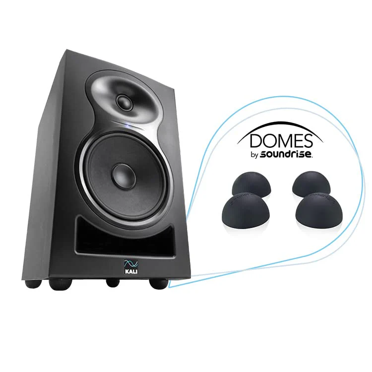 Soundrise DOMES Isolation Pads - Sound Dampening & Anti-Vibration Silicone Feet - Audio Isolation Feet for Subwoofers, Speakers & Turntables - Peel & Stick, Durable Class-A Silicone, Non-Slip (8-Pack) 8-Pack - Image 2