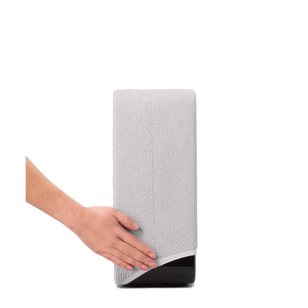 Soundskins Cover for Sonos Sub – Custom Fit DJ Cover & Speaker Stand Cover – 3D-Knitted, Outdoor Speaker Covers for Sonos – Smoke White - Image 2