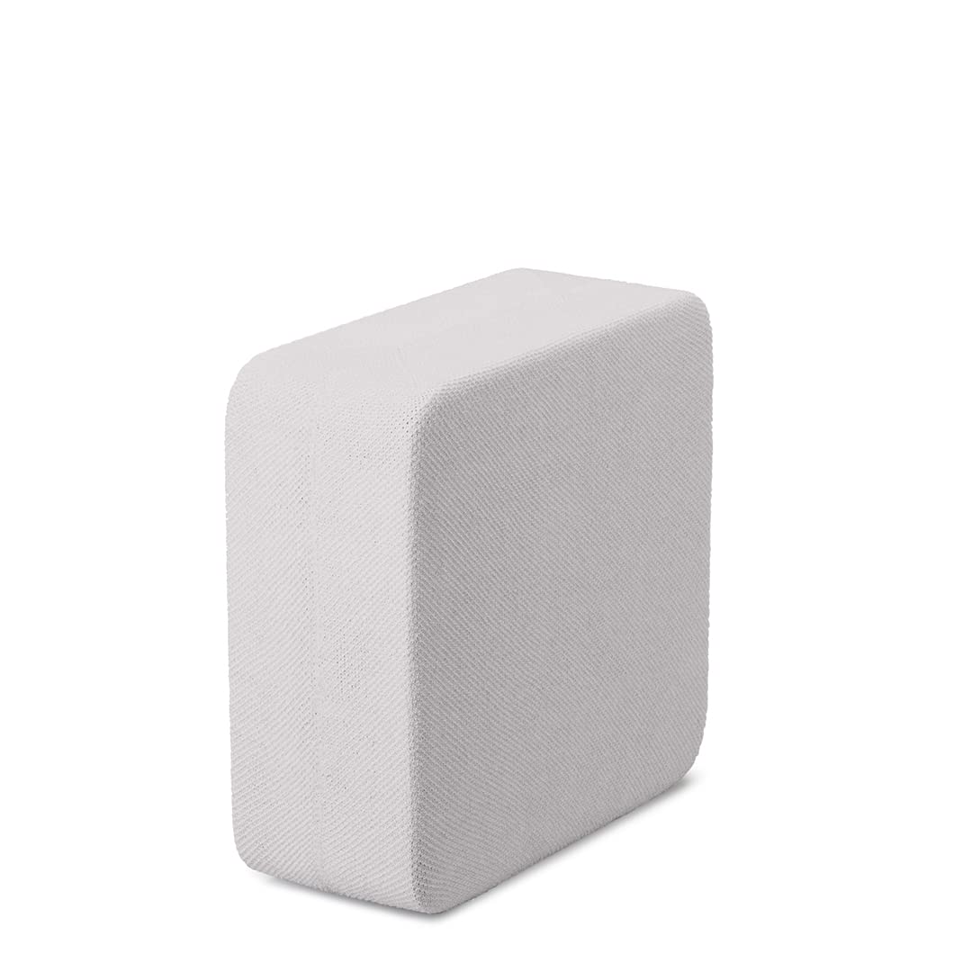 Soundskins Cover for Sonos Sub – Custom Fit DJ Cover & Speaker Stand Cover – 3D-Knitted, Outdoor Speaker Covers for Sonos – Smoke White - Image 3