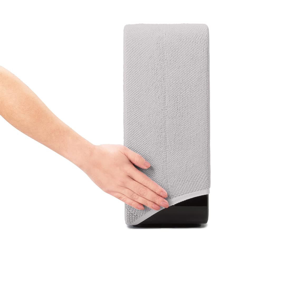 Soundskins Cover for Sonos Sub – Custom Fit DJ Cover & Speaker Stand Cover – 3D-Knitted, Outdoor Speaker Covers for Sonos – Smoke White - Image 6
