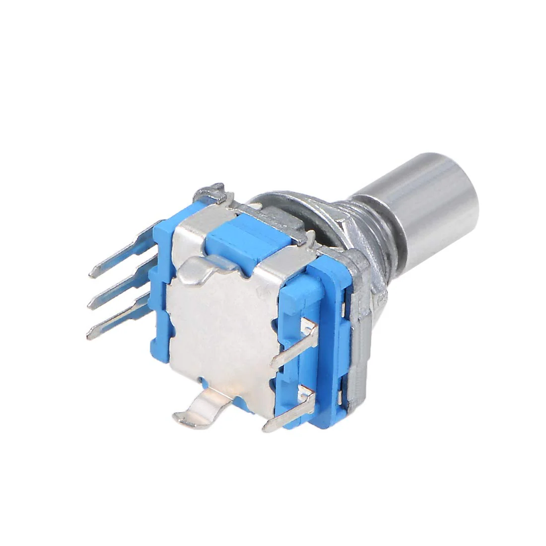 sourcing map 360 Degree Rotary Encoder Code Switch Digital EC11 7 Pins 15 mm D-Shaft Pack of 2 - Image 5