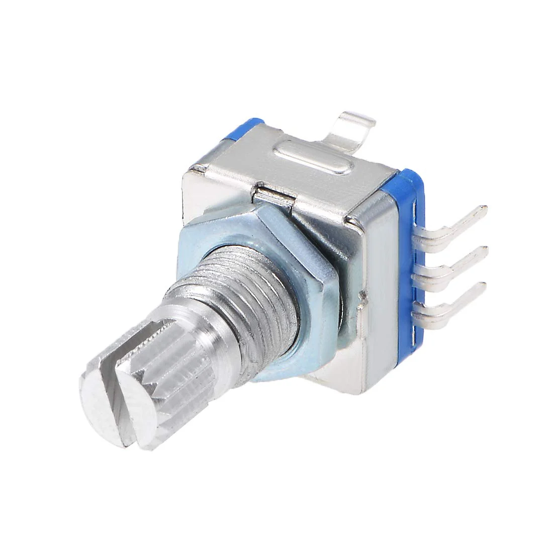sourcing map 360 Degree Rotary Encoder, Code Switch, Potentiometer, EC11, 7 Pins, 15 mm Shank, Pack of 5 - Image 4
