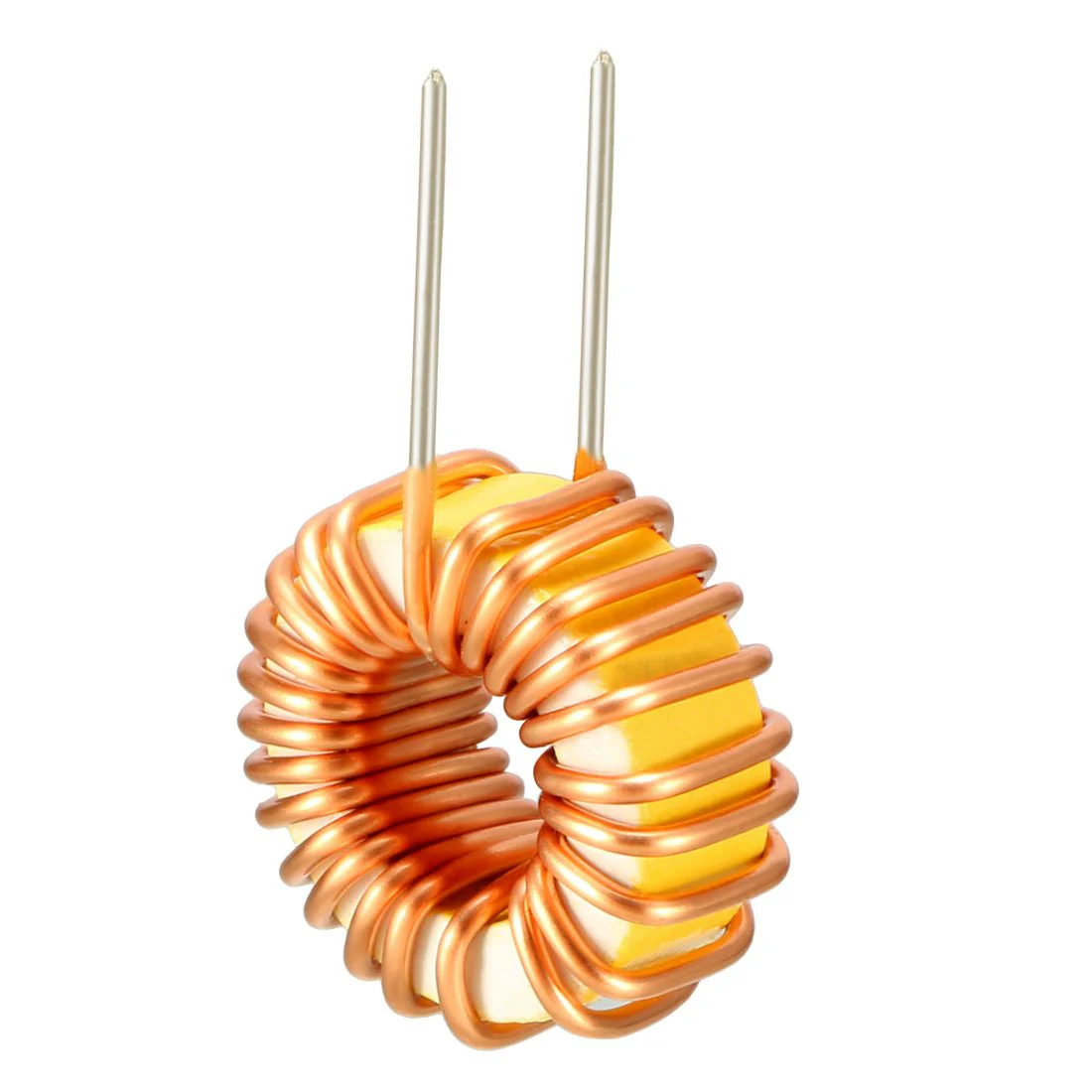 sourcing map Horizontal Ring Coil Magnet Inductance Single Layer Wire Coil 22uH 5A Coil DE de Pack of 10 10Pcs 22uH 5A - Image 2