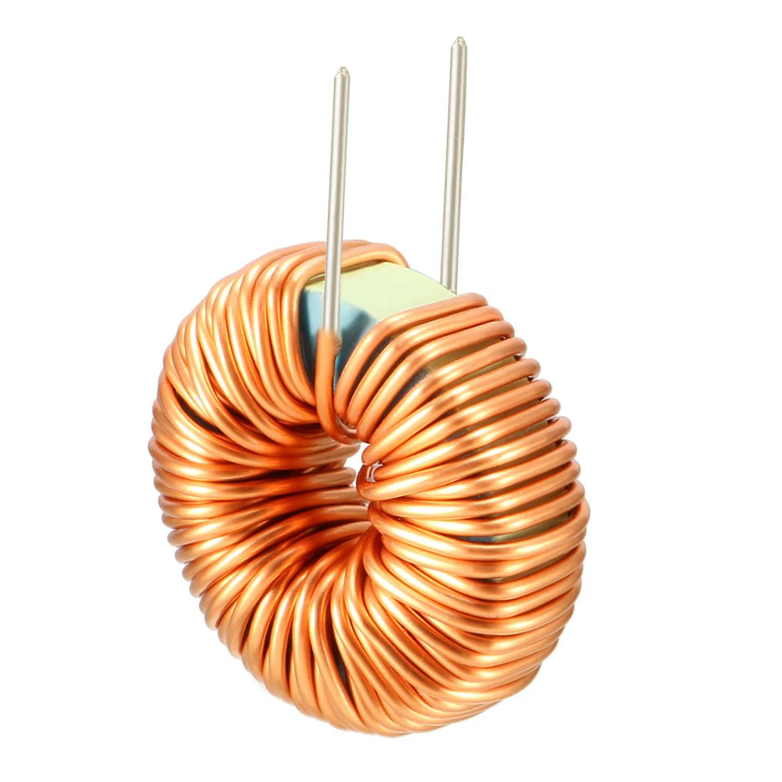 sourcing map Horizontal Toroid Magnet Inductance Monolayer Wire 220uH 5A Coil Pack of 10 - Image 2