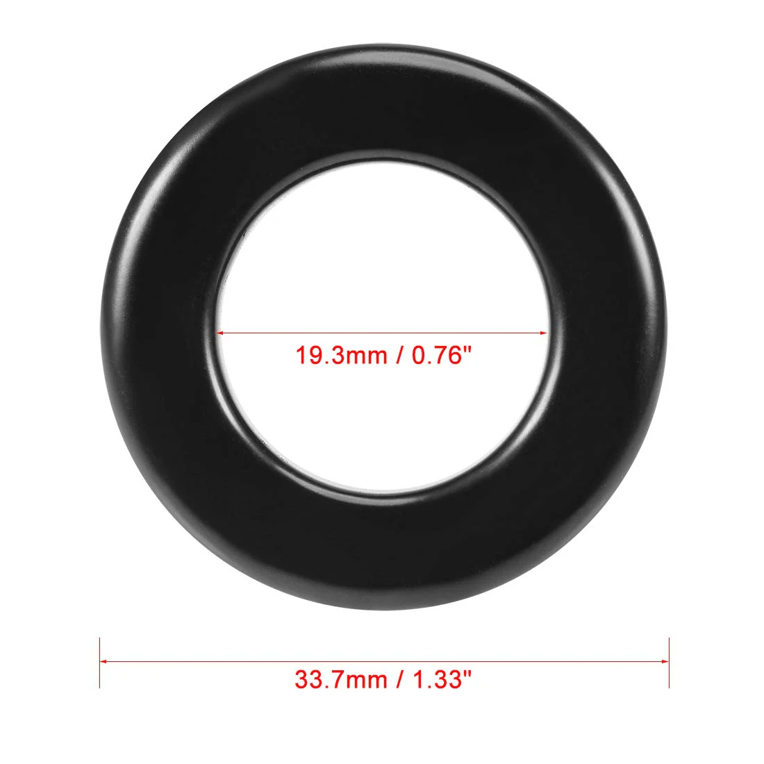 sourcing map Pack of 5 Black Grey 19.3 x 33.7 x 11.3 mm Toroidal Core Inductor Coil de - Image 3