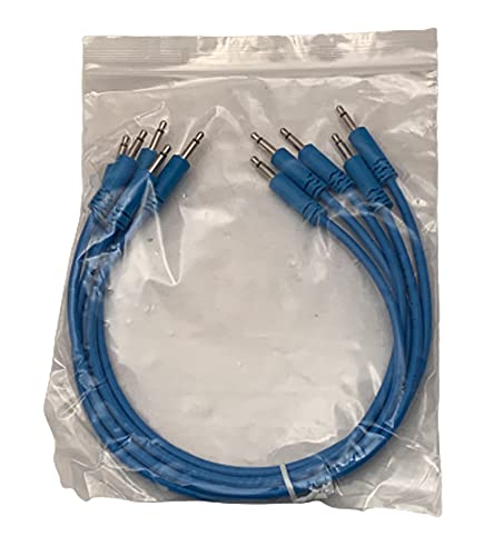 Spaghetti Patch Cables Shielded Patch Cords | 3.5 mm Mono Male to Male | 26 AWG Copper Wire | Flexible No-Kink PVC Jacket - Image 2
