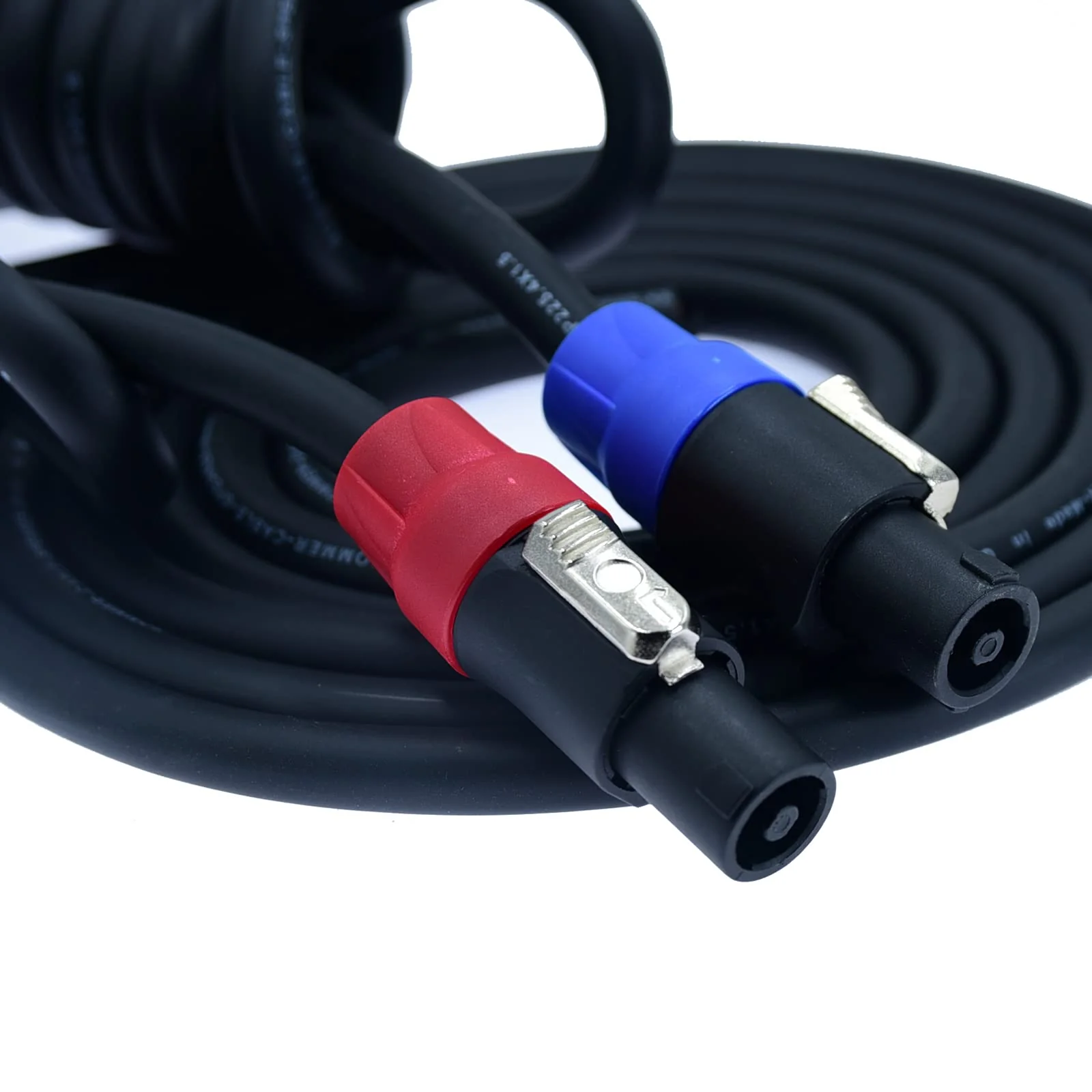 Speak on 2Pcs Professional Speakon to 1/4 Inch ts Speaker Cable for pa Jack Pair 14 awg Gauge Male Audio Port Plug Amplifier Connection dj amp Heavy Duty bocina Cord Wire ft with Twist Lock(3 feet) 3 feet - Image 8