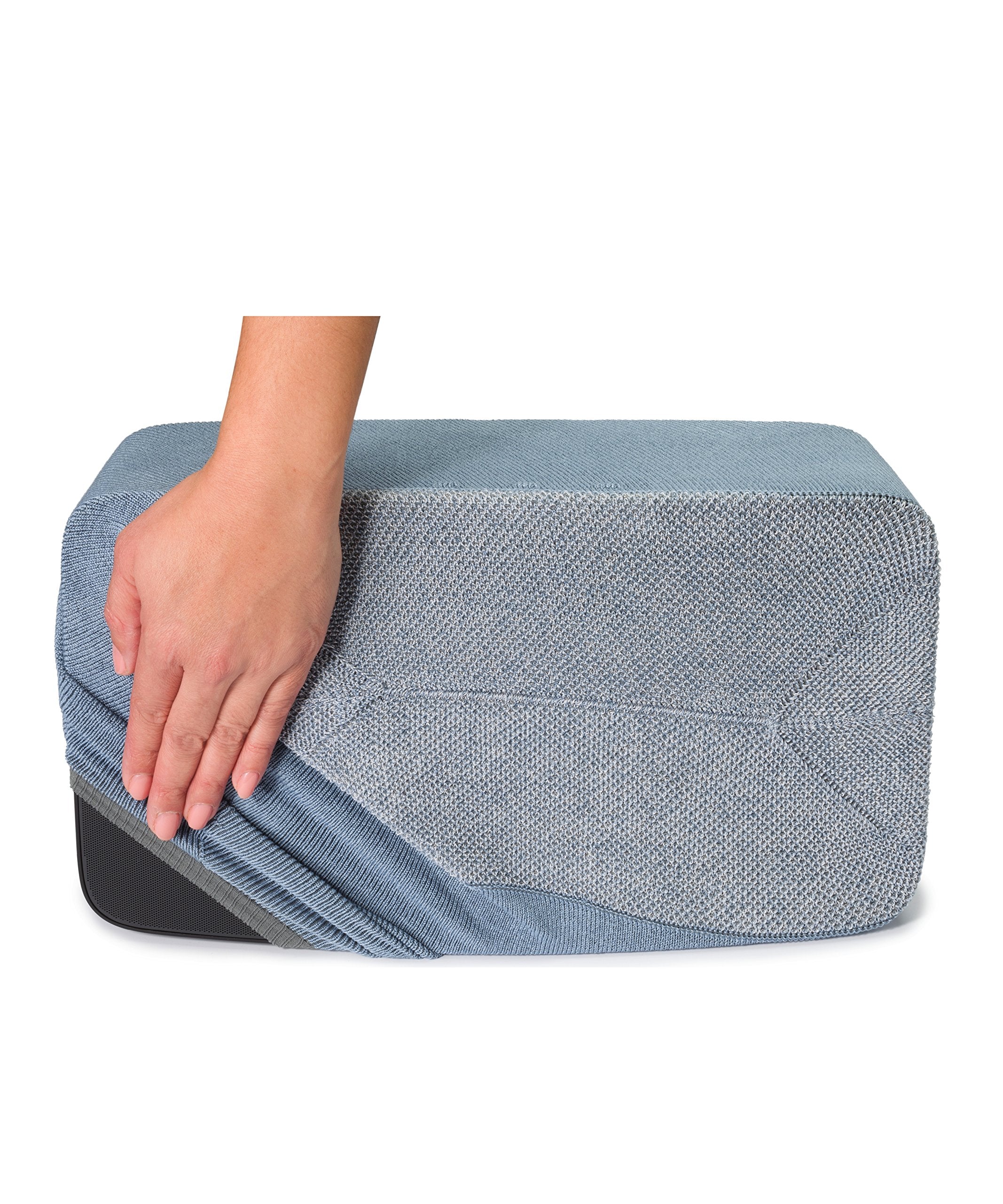 Speaker Cover for Sonos Play 5 - Stone Blue | Durable Knitted Fabric | Custom Fit & Acoustic Transparency Speaker Cover - Image 2