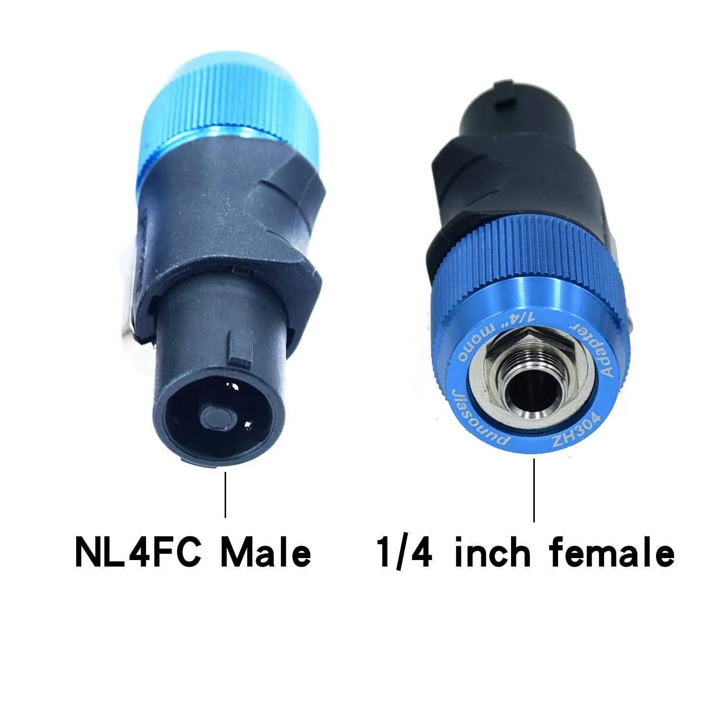 Speakon to 1/4 Adapter na4ljx Connector Upgraded 1/4" inch ts Jack Female to NL4FC Male Converter are for Converting Cable to NL4FC Plug for pa dj Speaker/Amplifier/Mixer (Adapter - 4PCS) Adapter - 4PCS - Image 4