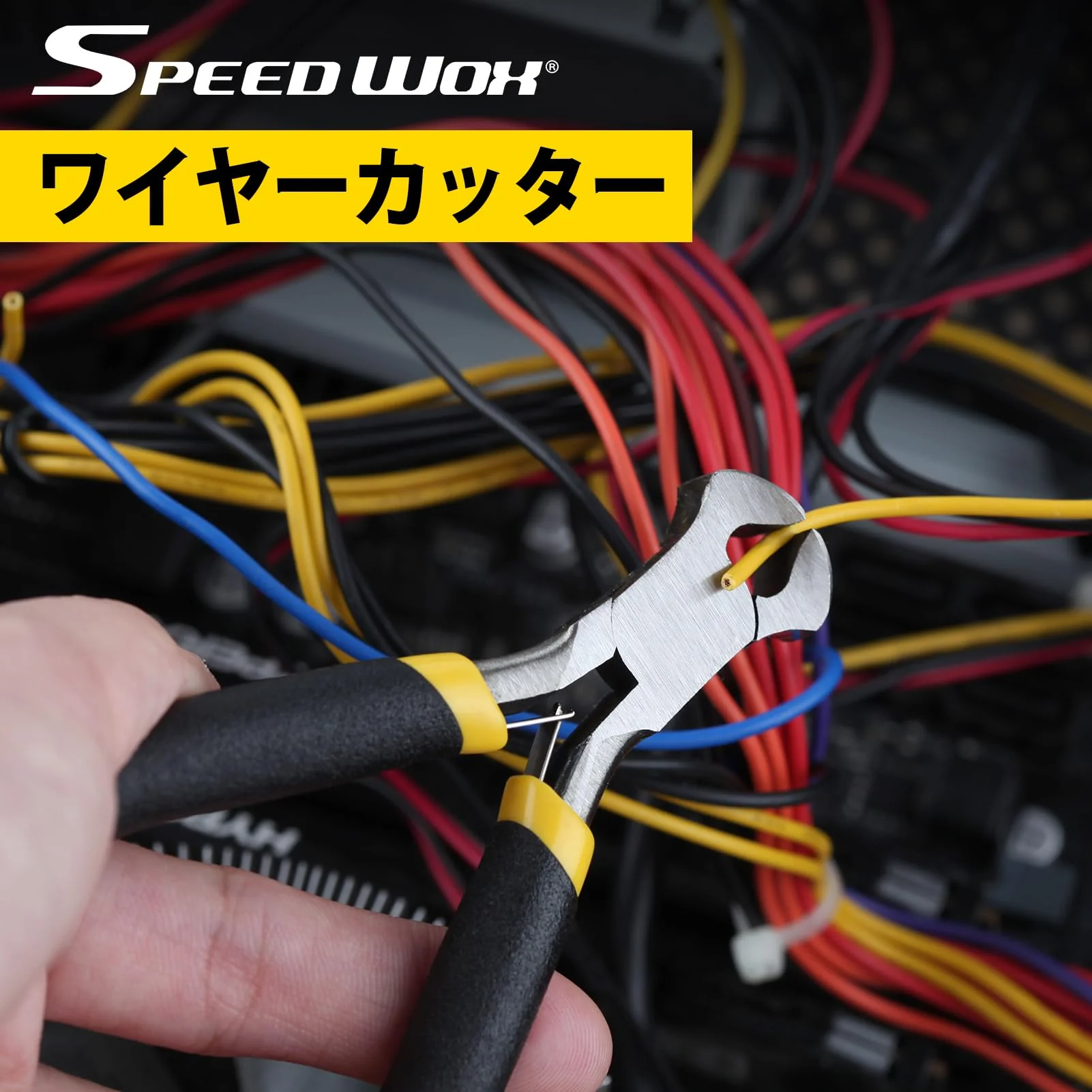 SPEEDWOX End Cutting Pliers Mini End Nippers 4 Inches Mini End Cutters Micro End Cutting Nippers Small Wire Cutter with Spring Fine Precision Professional Beading Tools for Pulling Nails Brads - Image 2