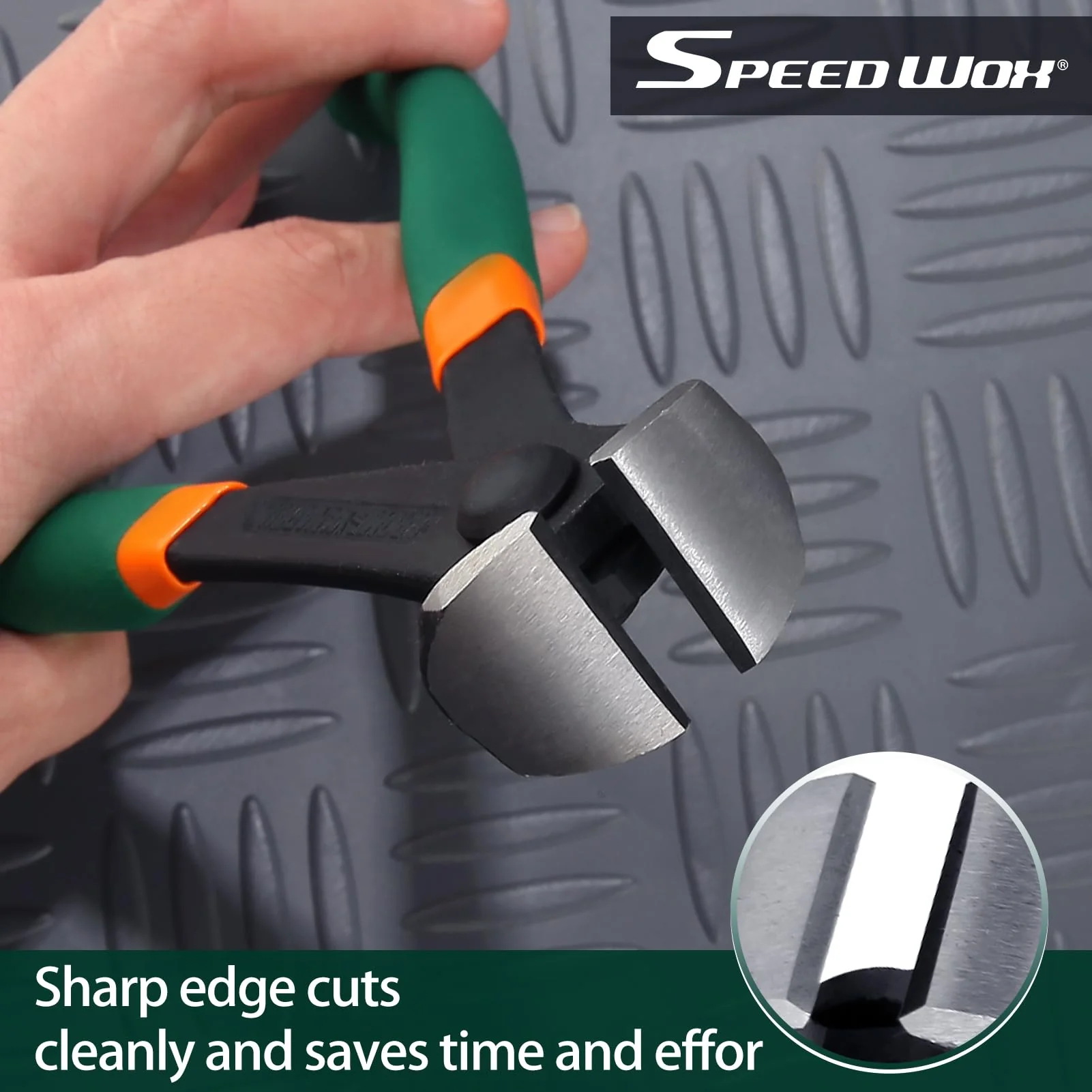 SPEEDWOX Nail Puller 6 Inch End Cutting Pliers, Nail Remover Nail Pliers End Cut Nippers End Snips For Pulling Nails Or Cutting Wires Wire Cutter End Cutter Pliers Staple Remover Tool 6" - Image 5