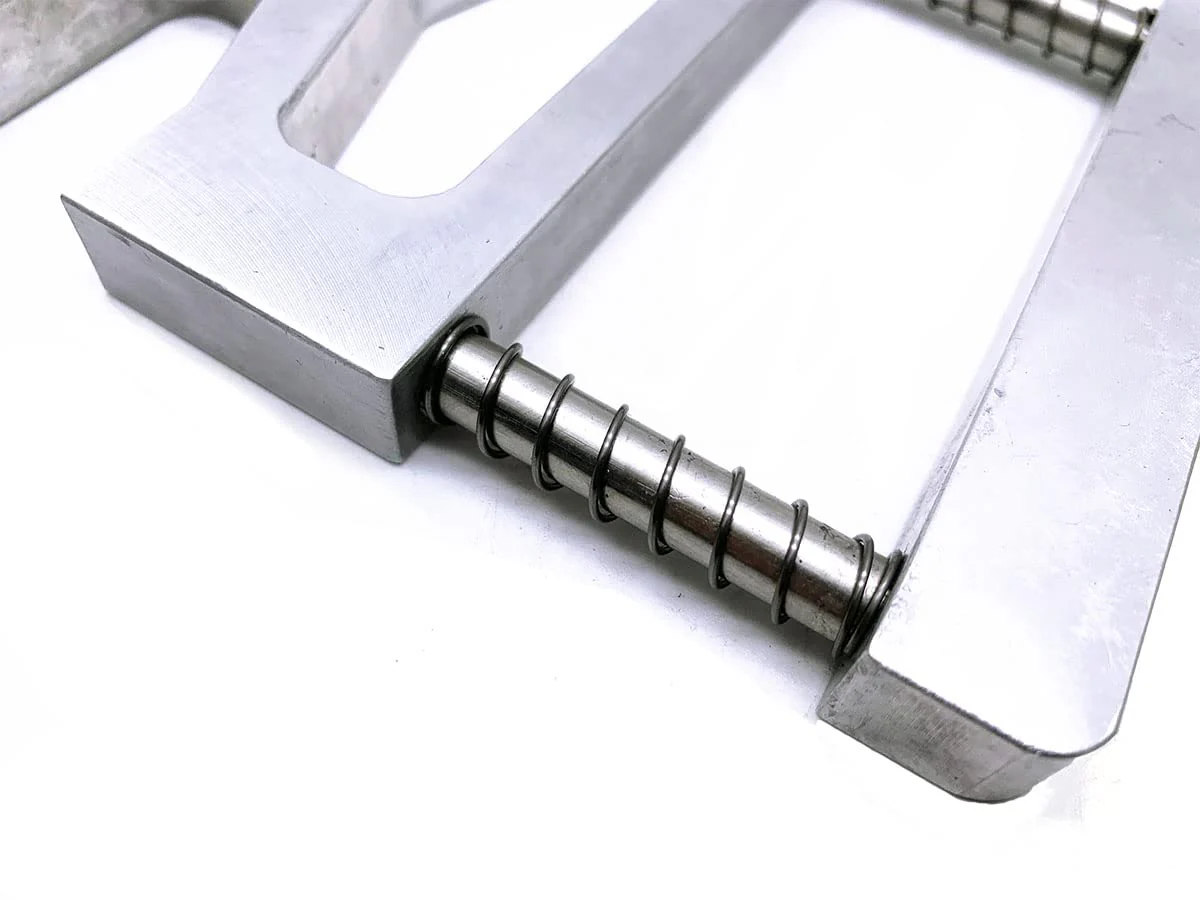Spring-Loaded Piano Center Pins Removal/Extracting Tool Piano Tuning Tool Silver - 5.3"x 4.2" - Image 2