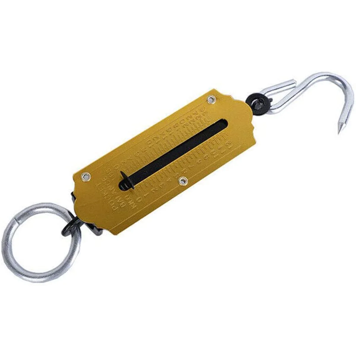 Spring Scale 100kg Hanging Hook Metal Kilo & LBS - Image 2