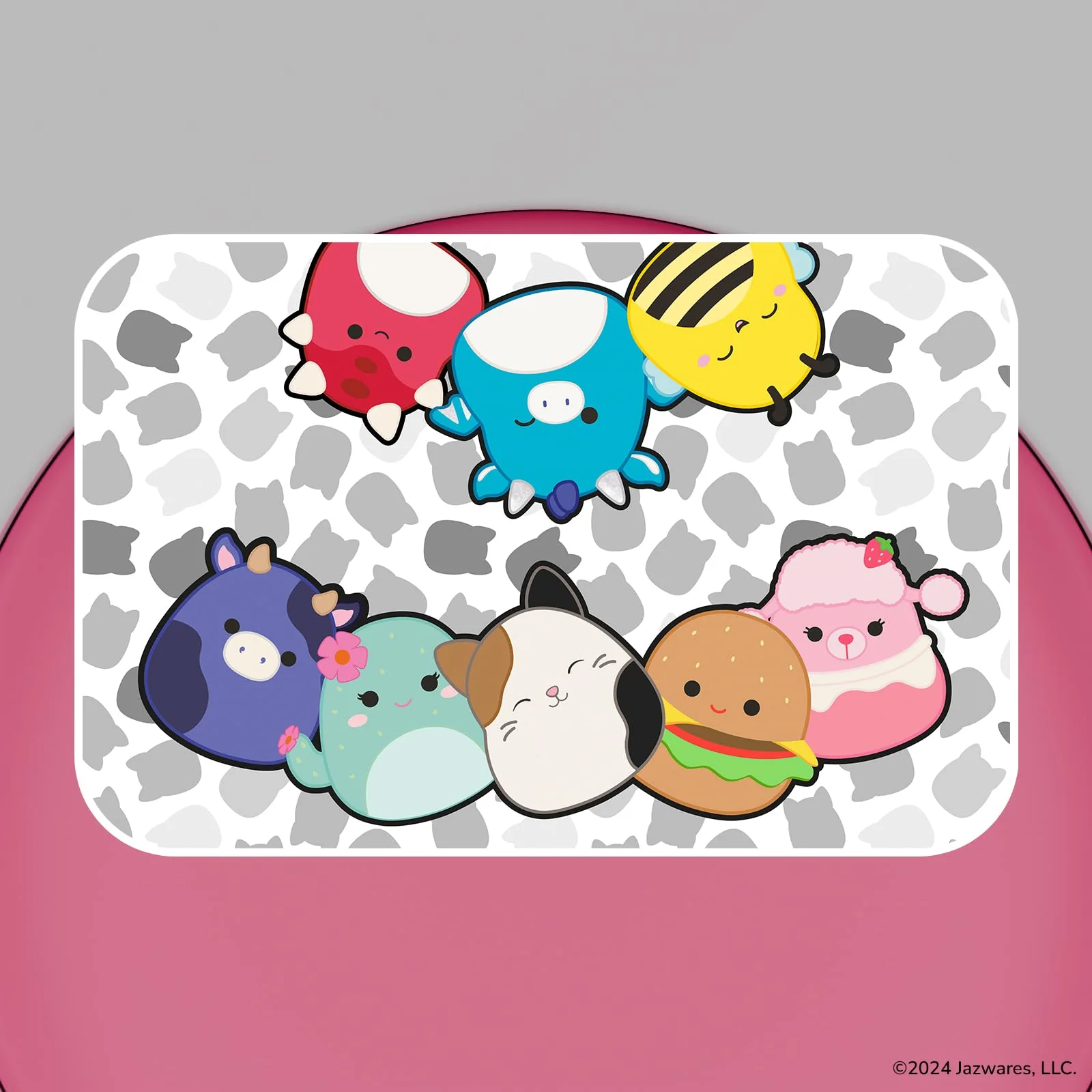 Squishmallows Wireless Bluetooth Speaker - Splashproof Rechargeable Wireless Speaker With 3 Hours Playtime/SD Slot/FM Radio- Squishmallows Gifts for Girls, Boys, Women, Men and All Squish Squad Fans Black/White Multi - Image 8