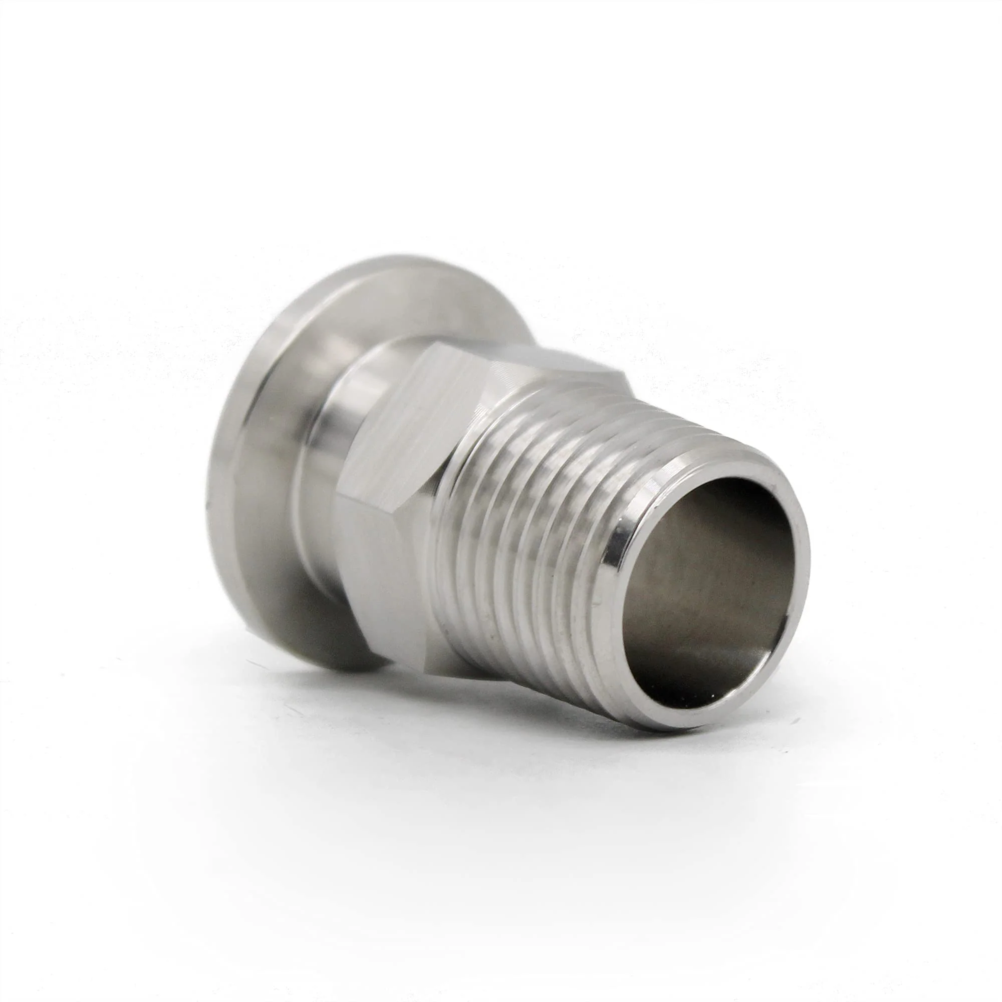 SS304 KF16 NPT Male Adaptor thread 1/2" NW16 KF Male coupling ISO-KF16 X NPT 1/2" KF16×MNPT 1/2" - Image 3