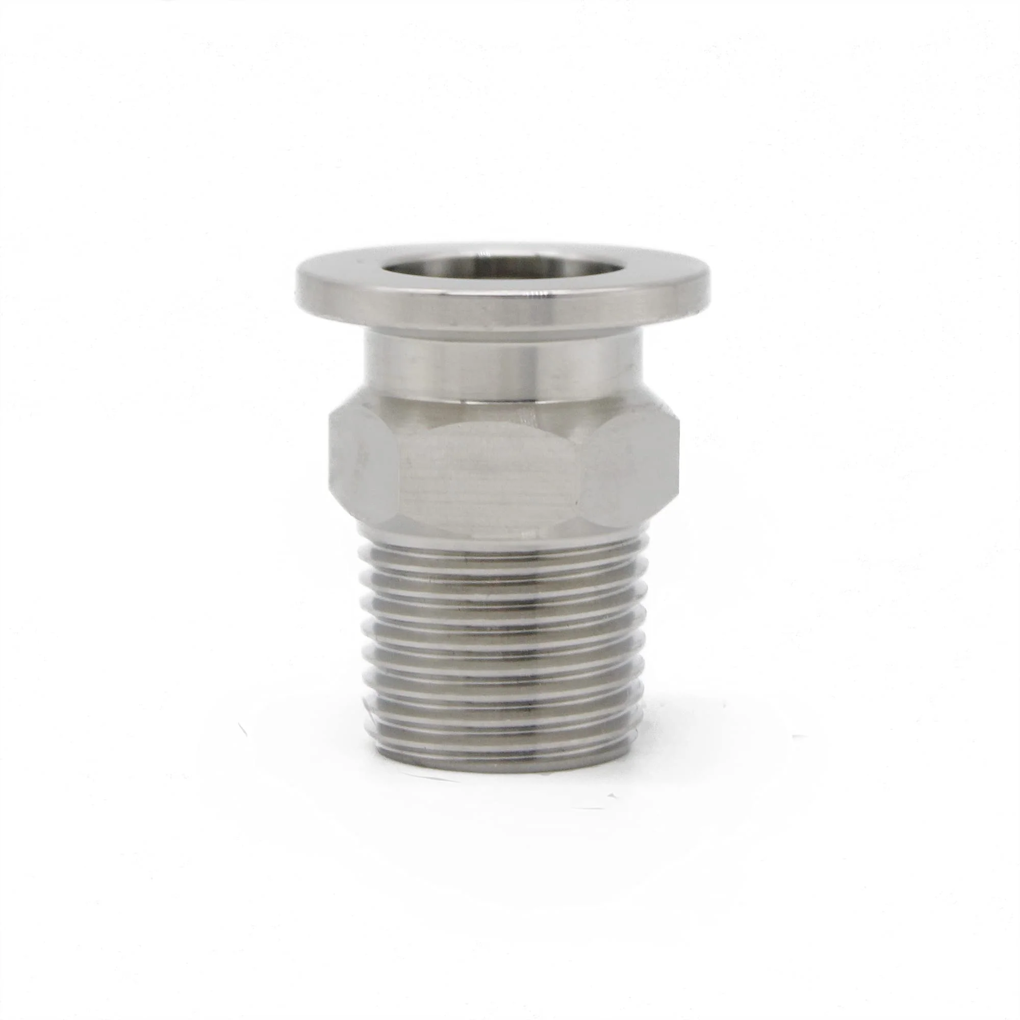 SS304 KF16 NPT Male Adaptor thread 1/2" NW16 KF Male coupling ISO-KF16 X NPT 1/2" KF16×MNPT 1/2" - Image 4