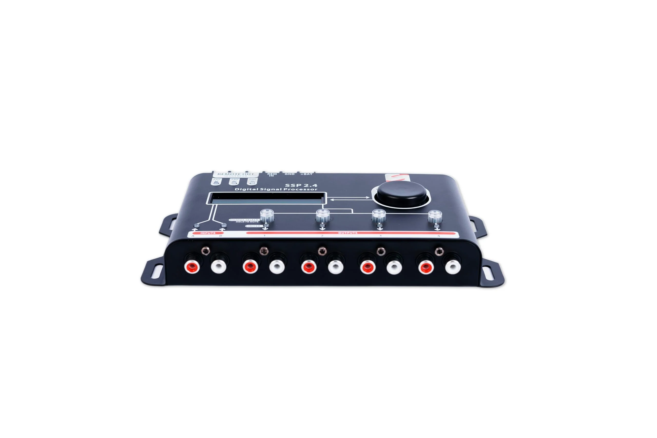 SSP 2.4 Digital Crossover and Equalizer 2 Channel Inputs and 4 Channel Outputs Full Digital Signal Processor DSP Sequencer 15 Band Graphic Equalization 12 Presets - Image 3