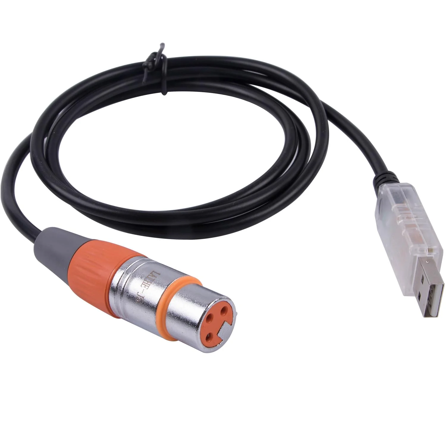 Stage Lighting Equipment Coniy for SGM Freestyler Downloadtroller Cable DMX Control Cable USB RS485 XLR DMX512 Cable (16ft) - Image 3