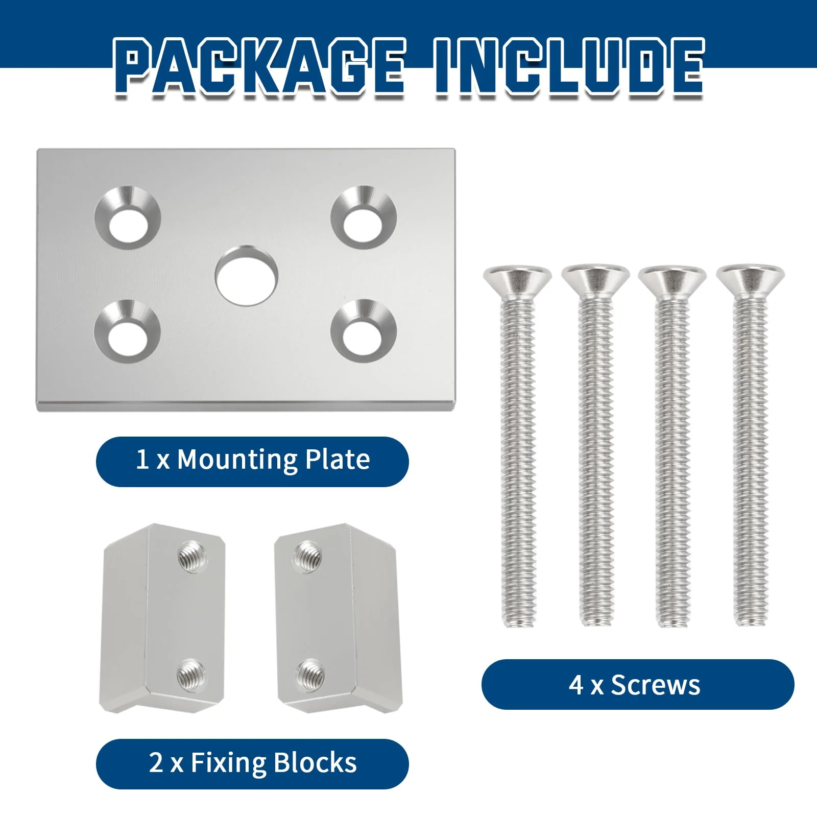 Stake Pocket Antenna Mount Bracket for CB HAM Radio - Fits for Ford F-Series Chevy Silverado Ram 1500/2500/3500 Toyota Tundra & Breedlove Mounts - Image 7