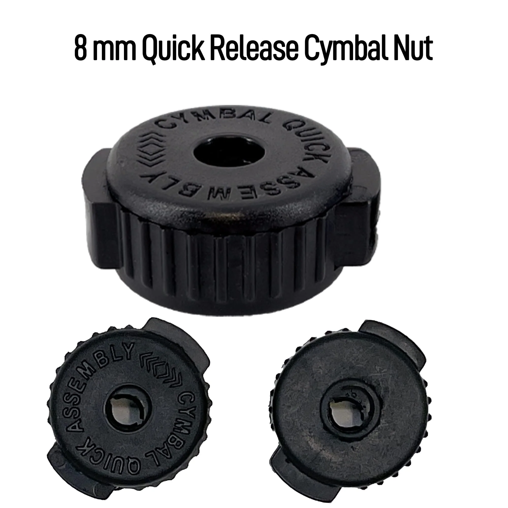 Standard Cymbal Replacement Accessories Set 21pcs - Hi-Hat Clutch, Cymbal Felts, Sleeves, Wing Nuts, Quick release Cymbel Nuts, Drum key & Washers for Drum Set Cymbal (Blue) Blue - Image 3