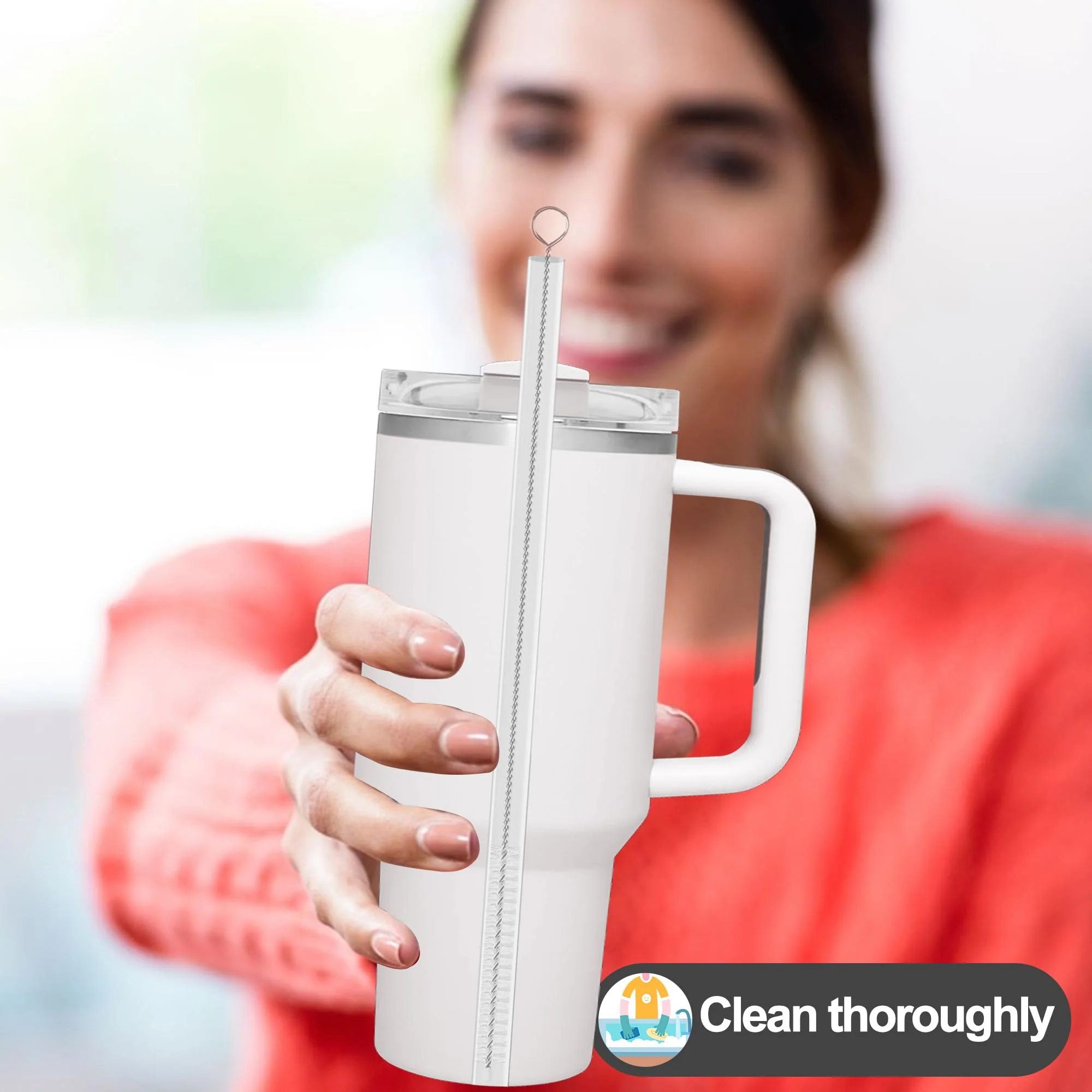 Stanley Straw Cleaner Brush for 40/30/20 oz Mugs (5PCS) - Image 4