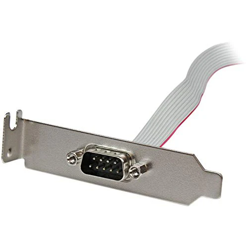 StarTech.com 1 Port 16-Inch DB9 Serial Port Bracket to 10 Pin Header - Low Profile (PLATE9M16LP) - Image 6