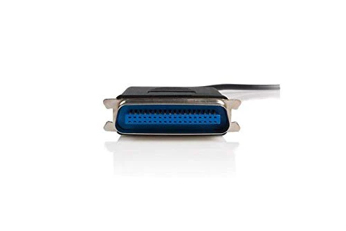 StarTech.com 10 ft USB to Parallel Printer Adapter - M/M - USB to ieee 1284 - USB to centronics - USB to Parallel Cable (ICUSB128410), Black 10ft - Image 5