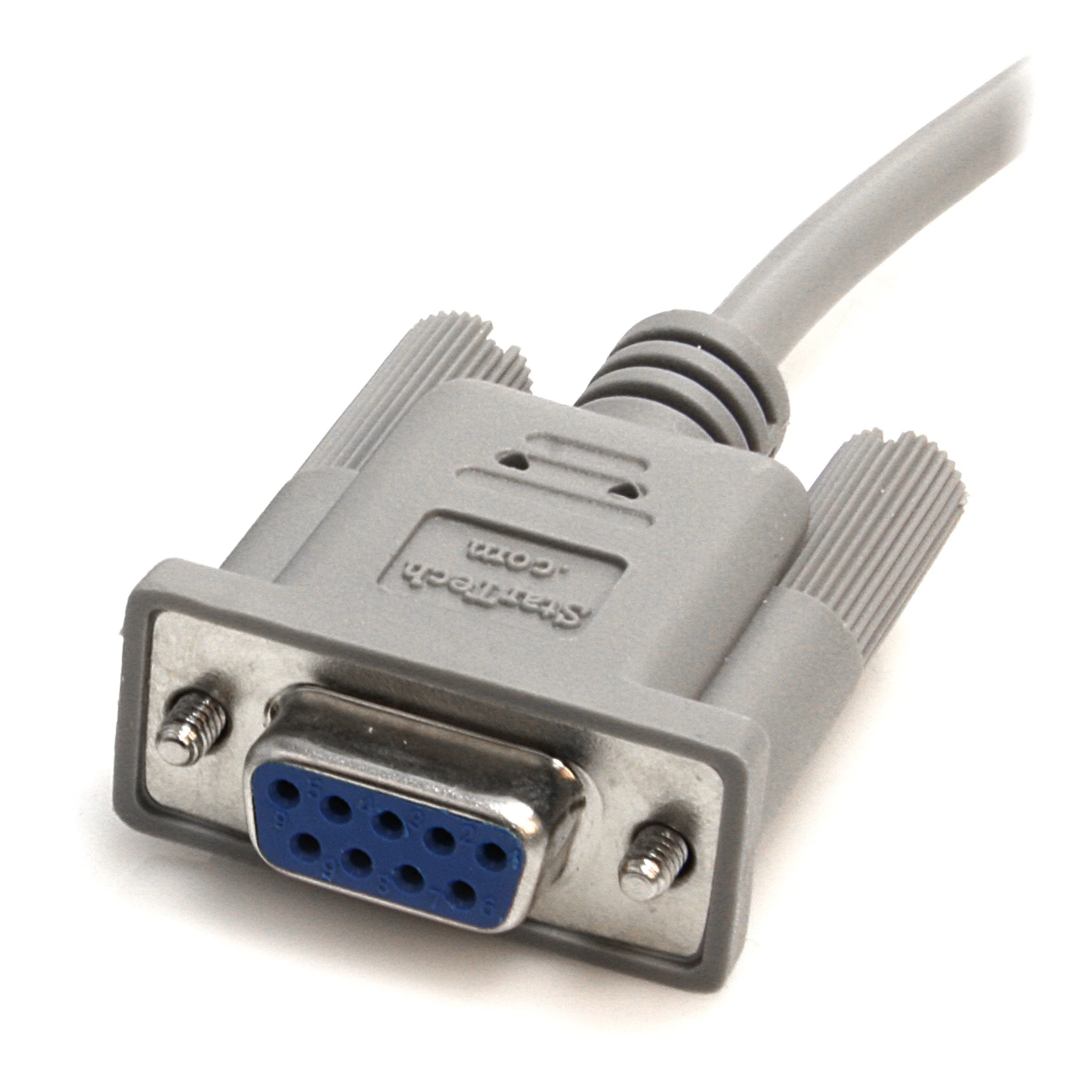 StarTech.com 10' RS232 Serial Null Modem Cable - Null modem cable - DB-9 (F) to DB-9 (F) - 10 ft (SCNM9FF) Female to Female - Image 2