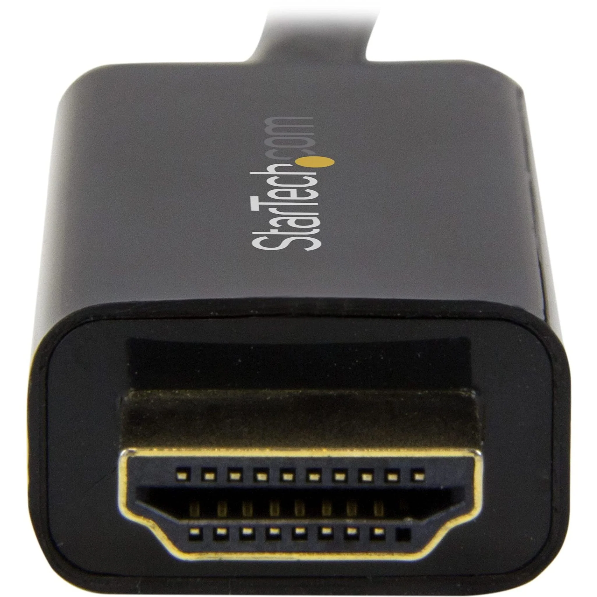 StarTech.com 10ft (3m) DisplayPort to HDMI Cable - 4K 30Hz - DisplayPort to HDMI Adapter Cable - DP 1.2 to HDMI Monitor Cable Converter - Latching DP Connector - Passive DP to HDMI Cord (DP2HDMM3MB) - Image 2