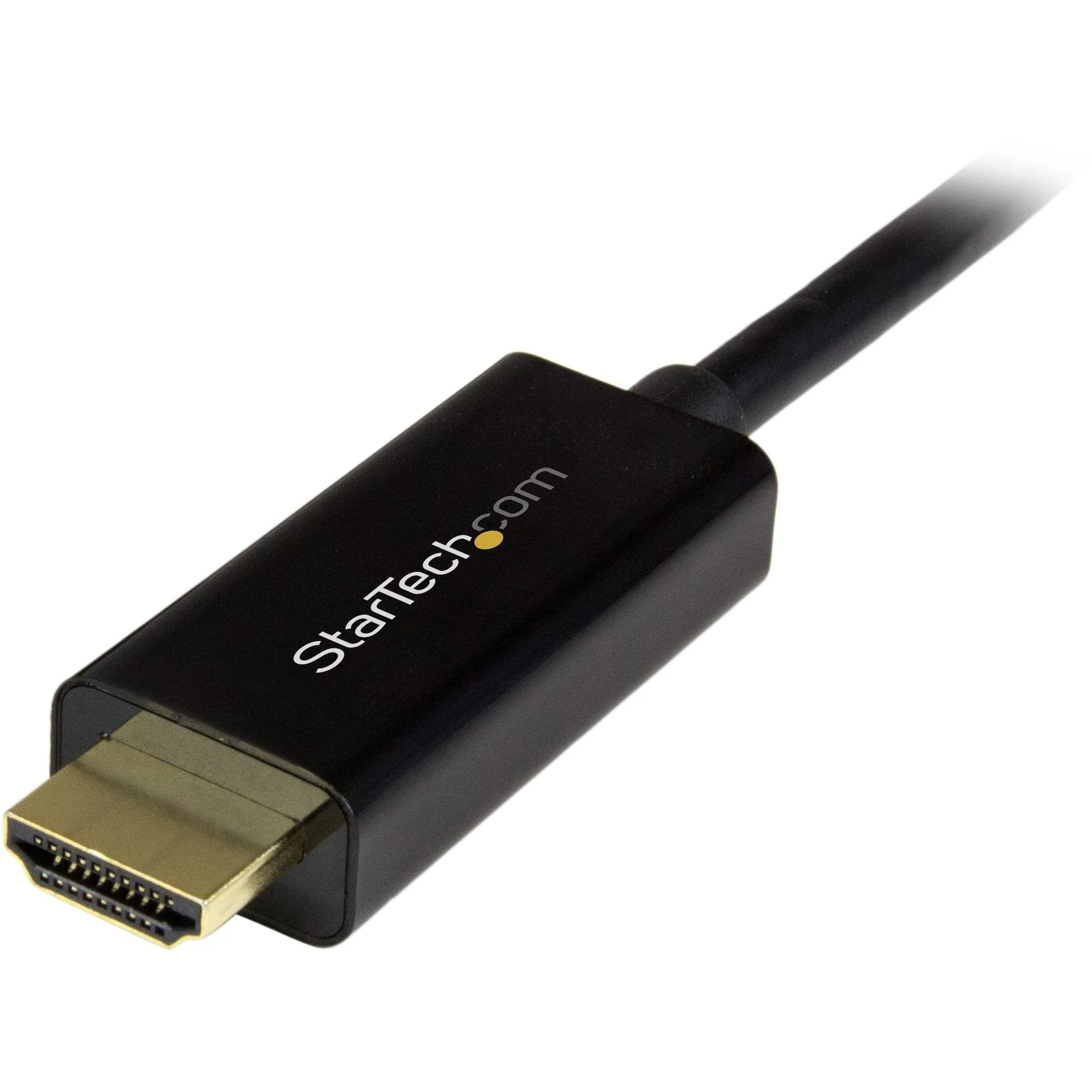 StarTech.com 10ft (3m) DisplayPort to HDMI Cable - 4K 30Hz - DisplayPort to HDMI Adapter Cable - DP 1.2 to HDMI Monitor Cable Converter - Latching DP Connector - Passive DP to HDMI Cord (DP2HDMM3MB) - Image 5