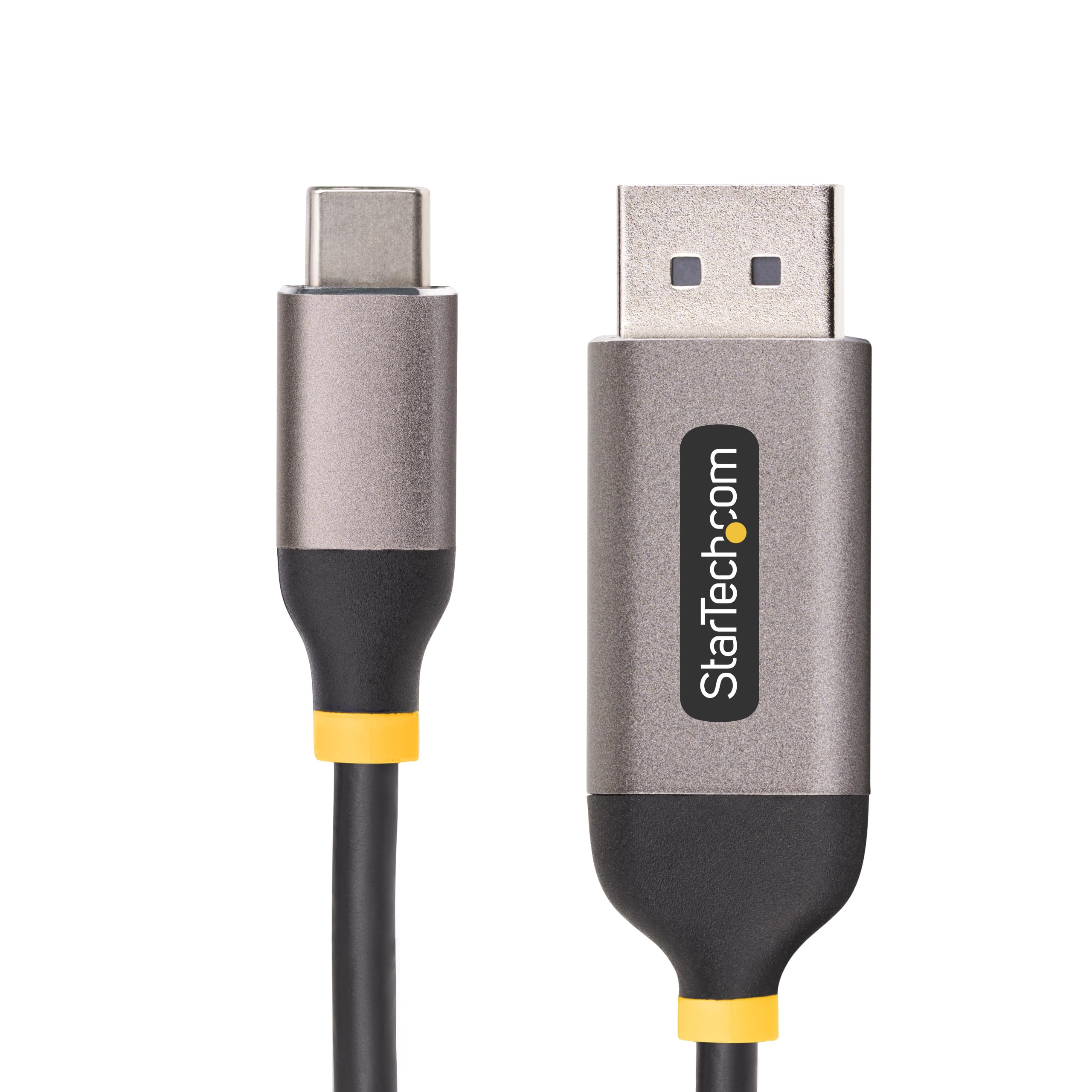 StarTech.com 10ft (3m) USB-C to DisplayPort Adapter Cable, 8K 60Hz, 4K 144Hz, HDR10, USB Type-C to DP 1.4 Converter - Image 2
