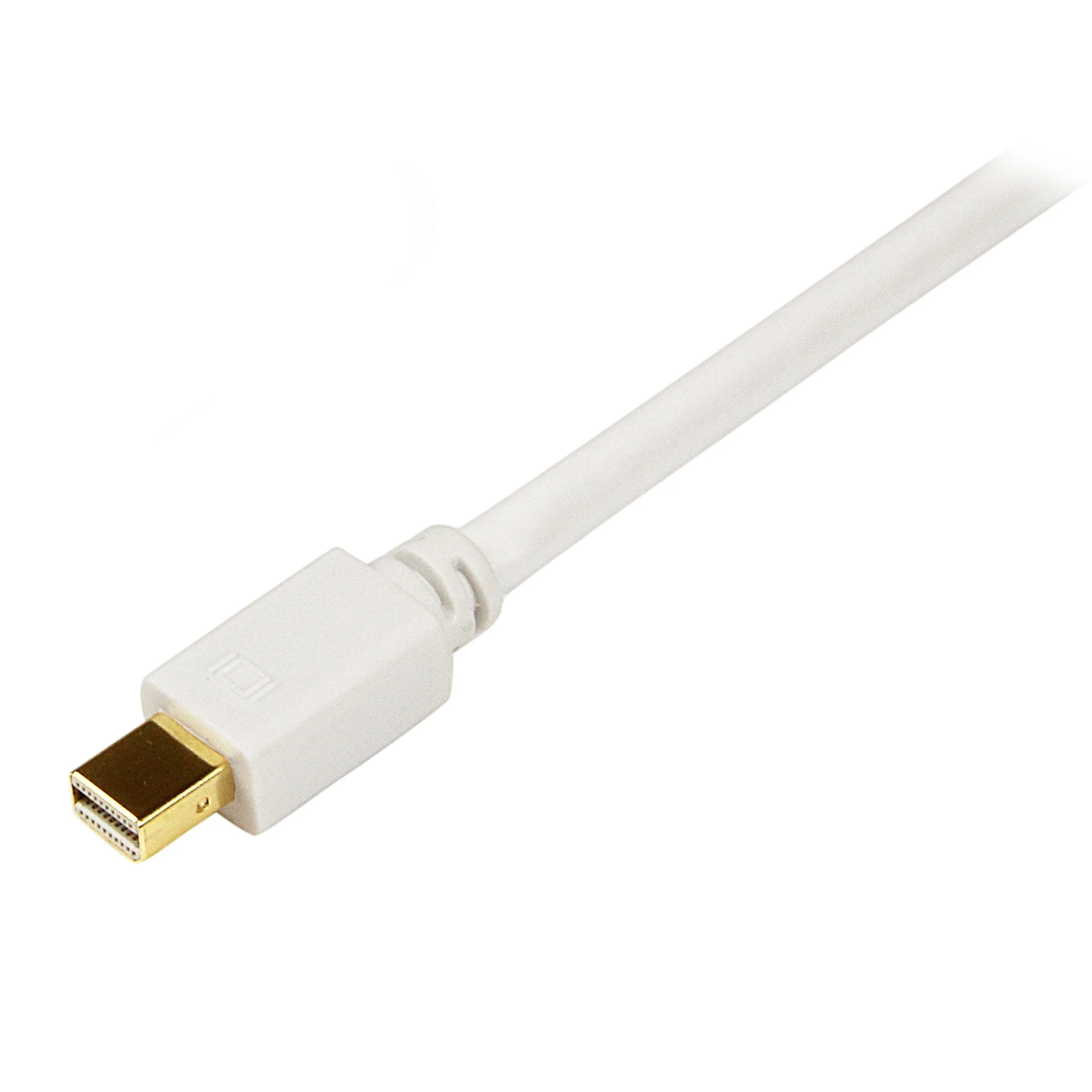 StarTech.com 10ft Mini DisplayPort to DVI Adapter Cable - Mini DP to DVI Video Converter - MDP to DVI Cable for Mac/PC 1920x1200 - White (MDP2DVIMM10W) 10 ft / 3m - Image 4