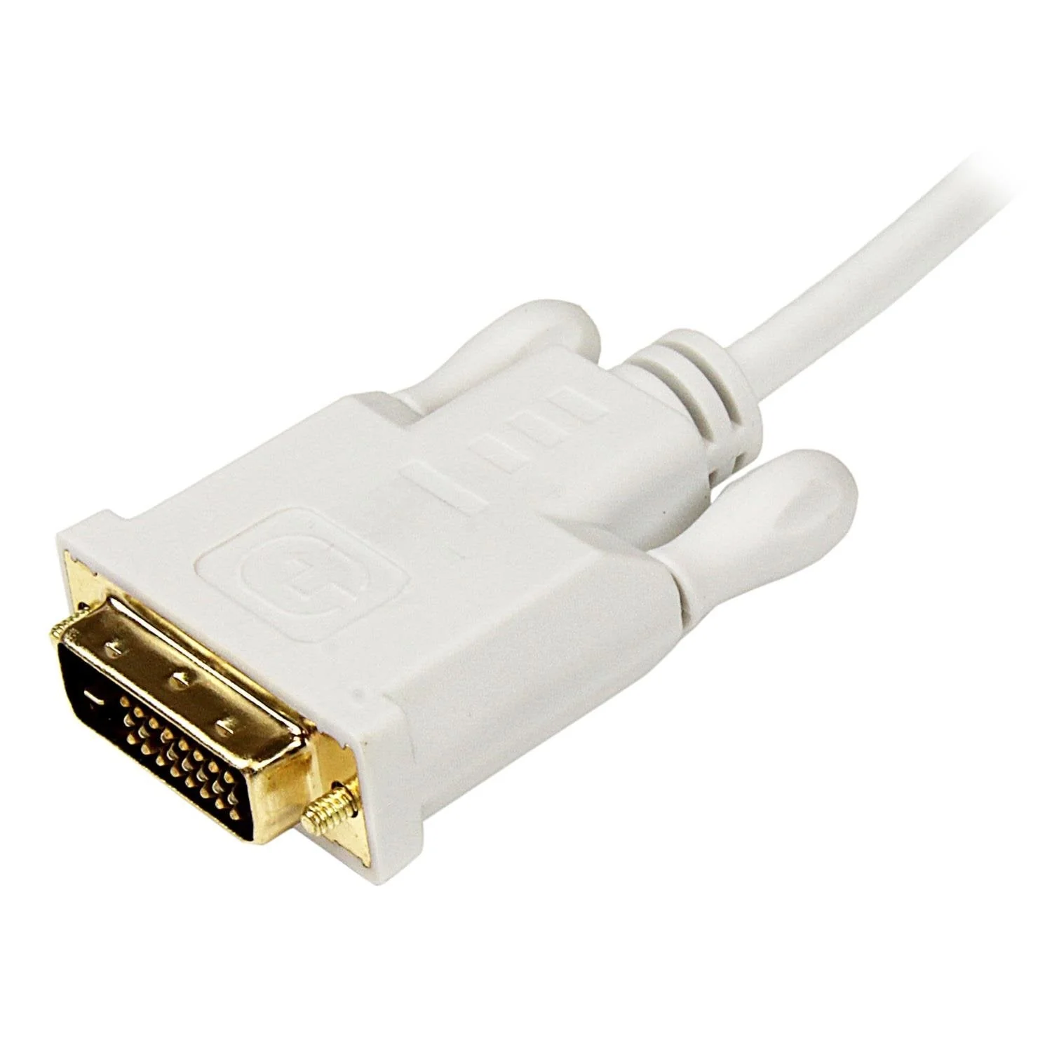 StarTech.com 10ft Mini DisplayPort to DVI Adapter Cable - Mini DP to DVI Video Converter - MDP to DVI Cable for Mac/PC 1920x1200 - White (MDP2DVIMM10W) 10 ft / 3m - Image 7