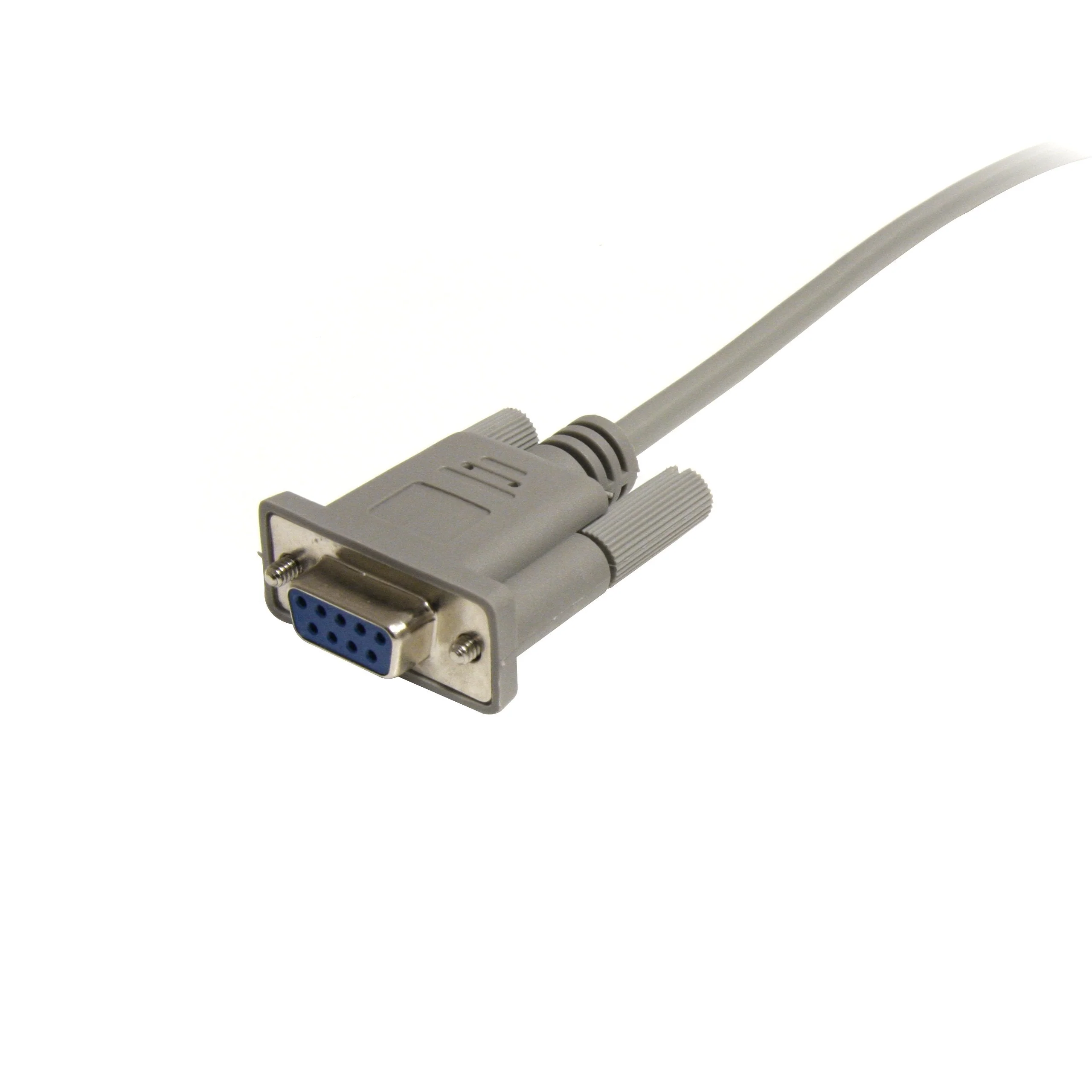 StarTech.com 25 ft Cross Wired DB9 Serial Null Modem Cable - F/F - 25ft DB9 Null Modem Cable (SCNM9FF25) - Image 2