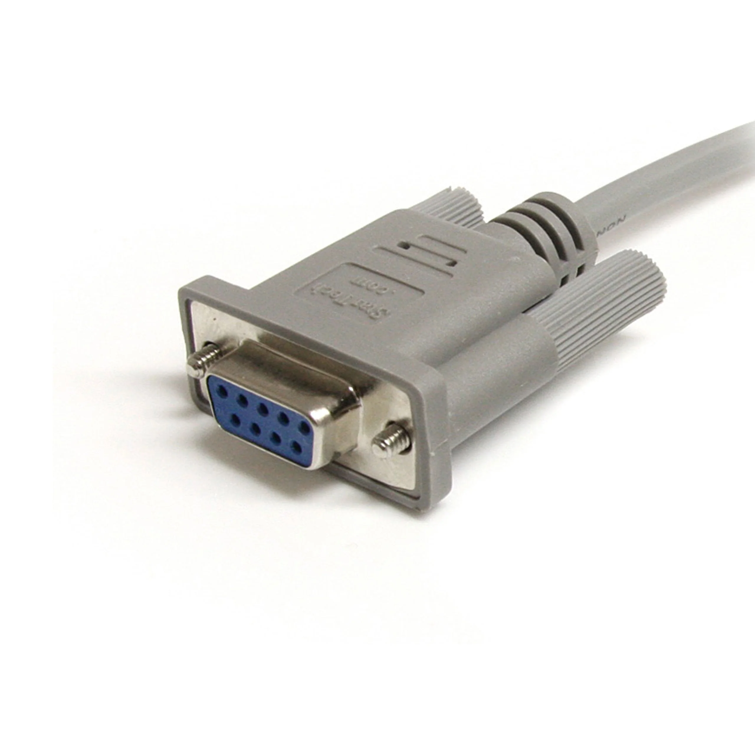 StarTech.com 25 ft Straight Through Serial Cable - DB9 M/F Gray 25 ft / 7.5m - Image 2