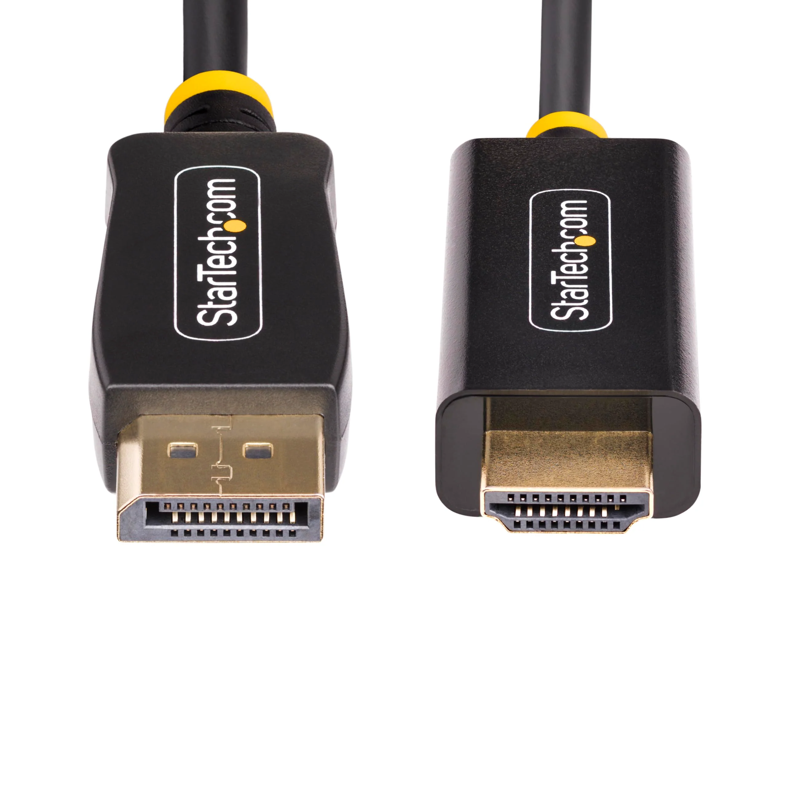 StarTech.com 6.6ft (2m) DisplayPort to HDMI Adapter Cable, 4K 60Hz with HDR, DP to HDMI 2.0b Cable, Active Video Converter - Image 6