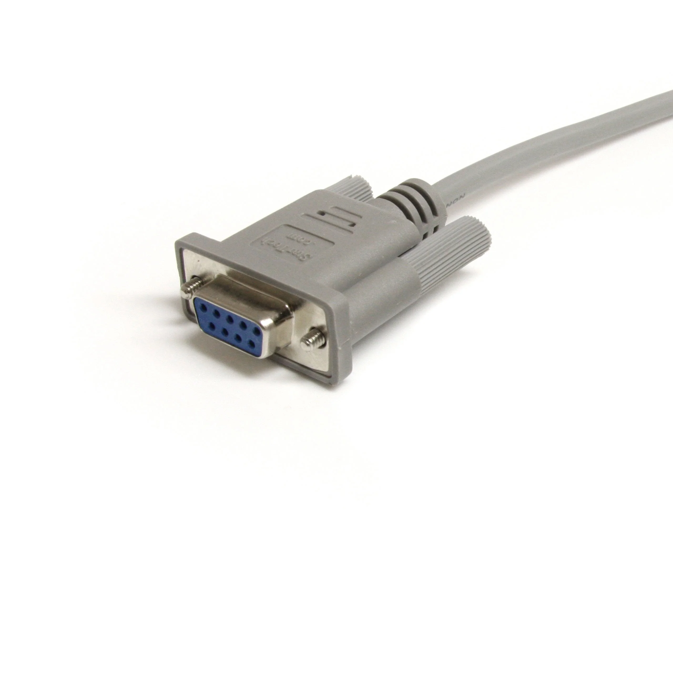 StarTech.com 6ft Straight Through Serial Cable - DB9 M/F (MXT100) Gray - M/F 6 ft / 2m - Image 2