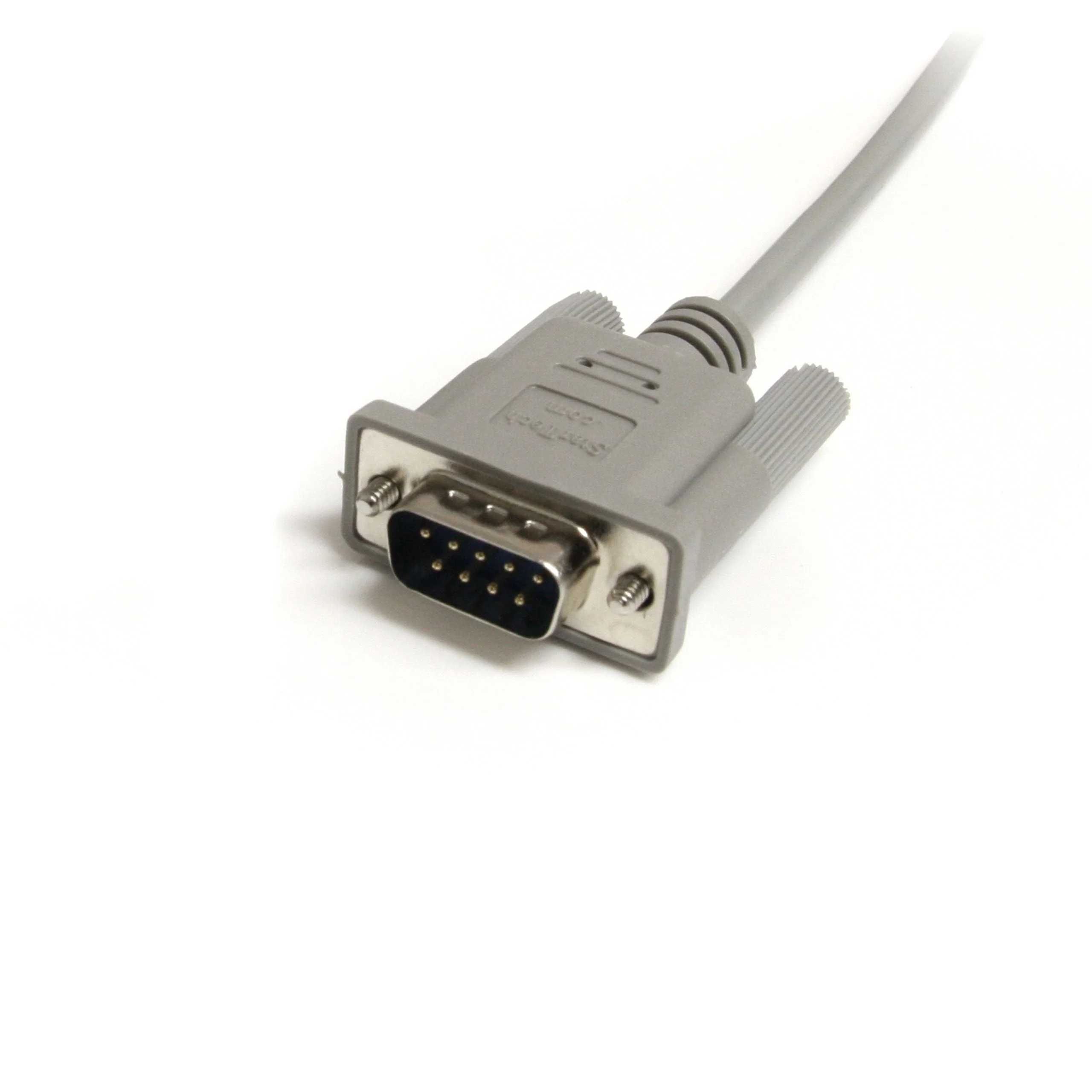 StarTech.com 6ft Straight Through Serial Cable - DB9 M/F (MXT100) Gray - M/F 6 ft / 2m - Image 3
