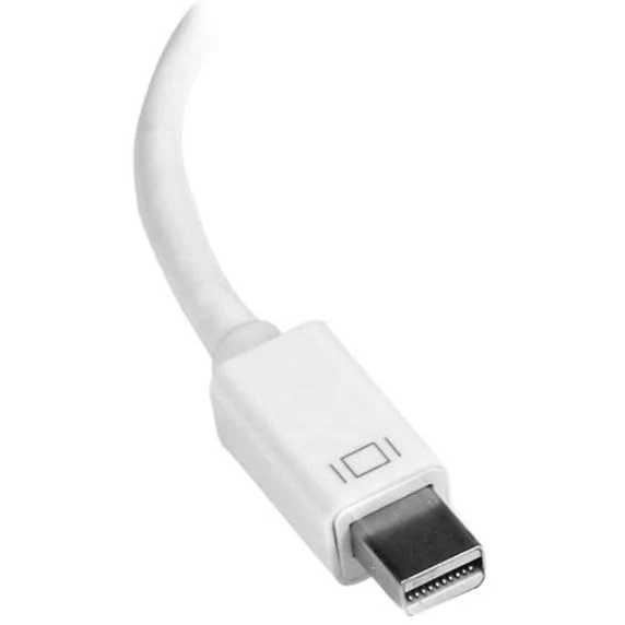 StarTech.com Mini DisplayPort to HDMI Adapter - Active mDP to HDMI Video Converter - 4K 30Hz - Mini DP or 1/2 Mac/PC to HDMI Monitor/TV/Display - mDP 1.2 to HDMI Adapter Dongle - White (MDP2HD4KSW) - Image 3