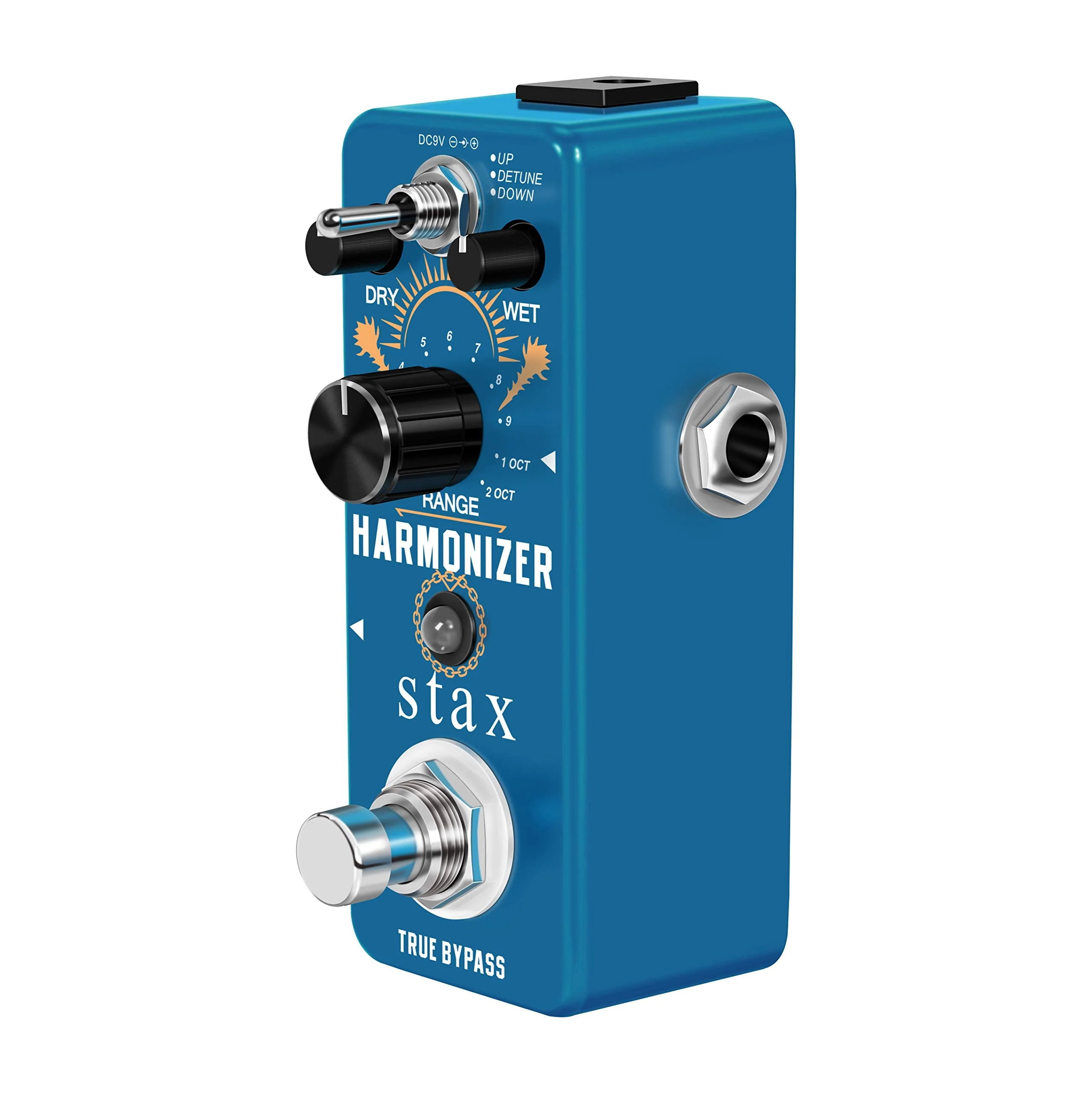 Stax Harmonizer Guitar Pedal Digital Guitar Effect Pedal Harmony Pitch Shifter Detune for Electric Guitar Bass Mini Size True Bypass - Image 2