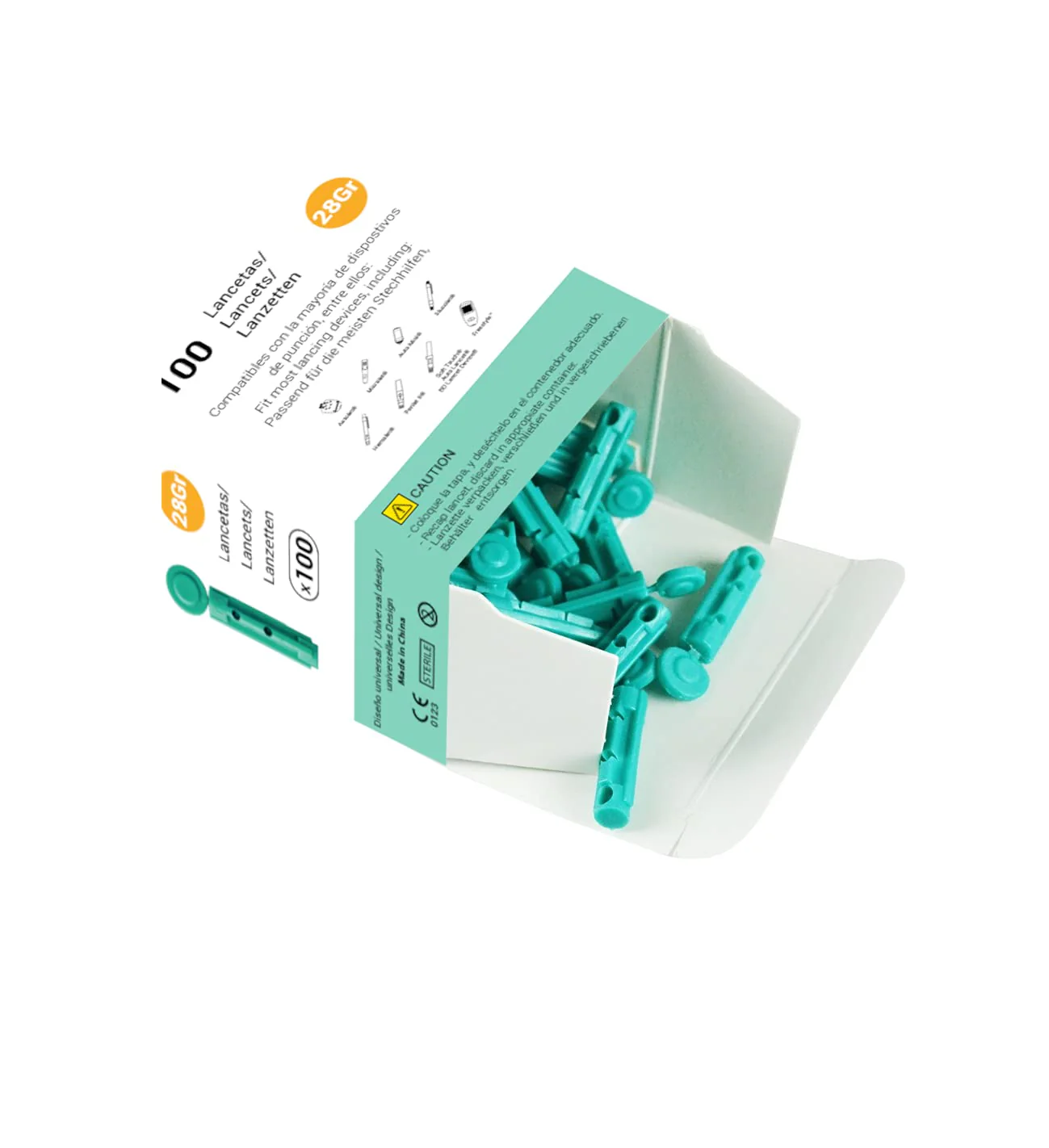 Sterile Universal Lancets 28G (Pack of 100) 100 Stück - Image 3