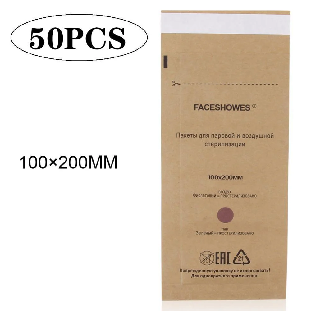 Sterilisation Bags, Pack of 50 Self-Sealing Sterilisation Bags, Disposable Sterilisation Bag, Dental Tool Sterilisation Bag, Sterilisation Bag Self-Adhesive Sterilisation Bag - Image 7