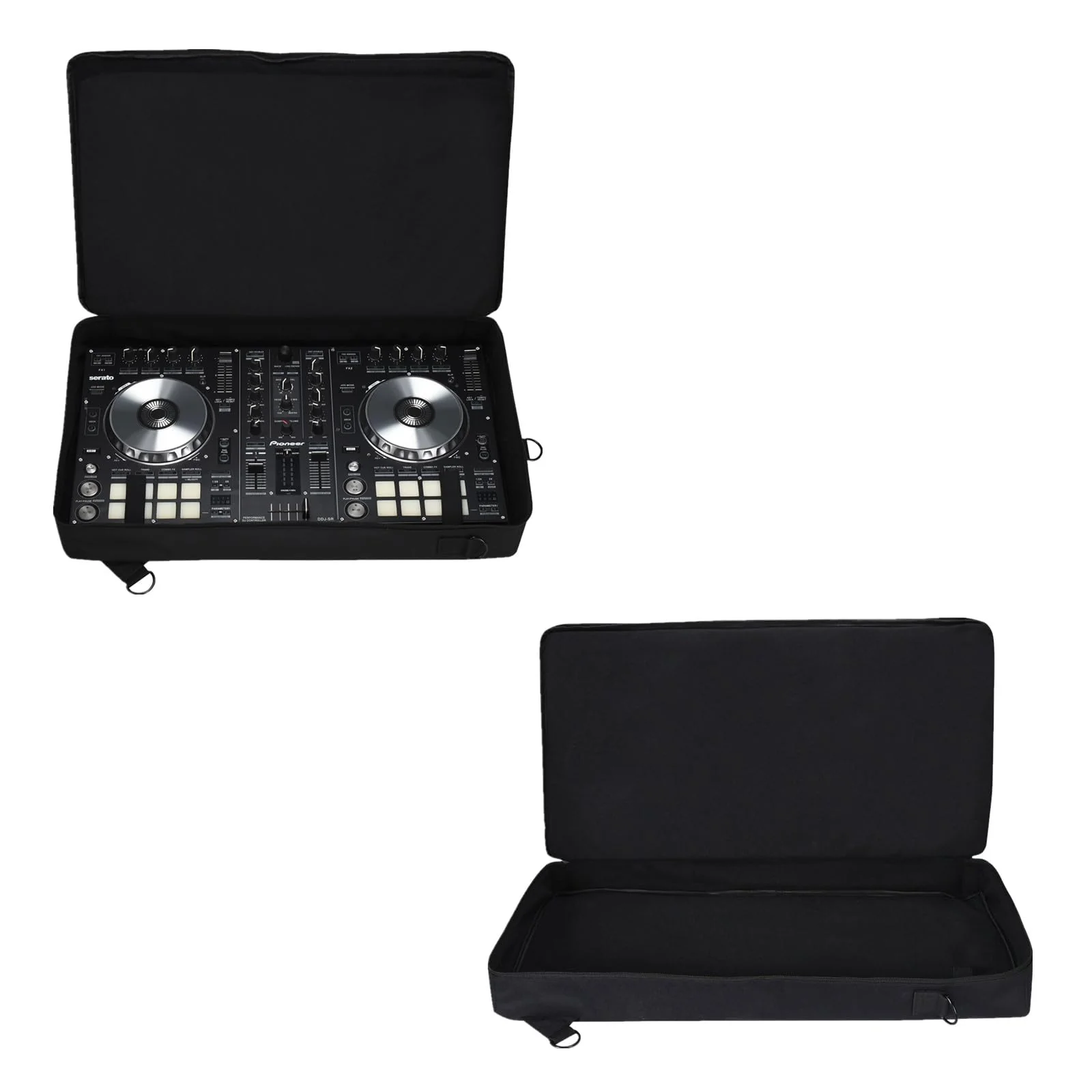 Storage bag case is suitable for Pioneer DDJ-SR 2/SR, Native Instruments Traktor Kontrol S4 Mk3,Portable adjustable shoulder strap large capacity (DDJ-SR 2) - Image 2