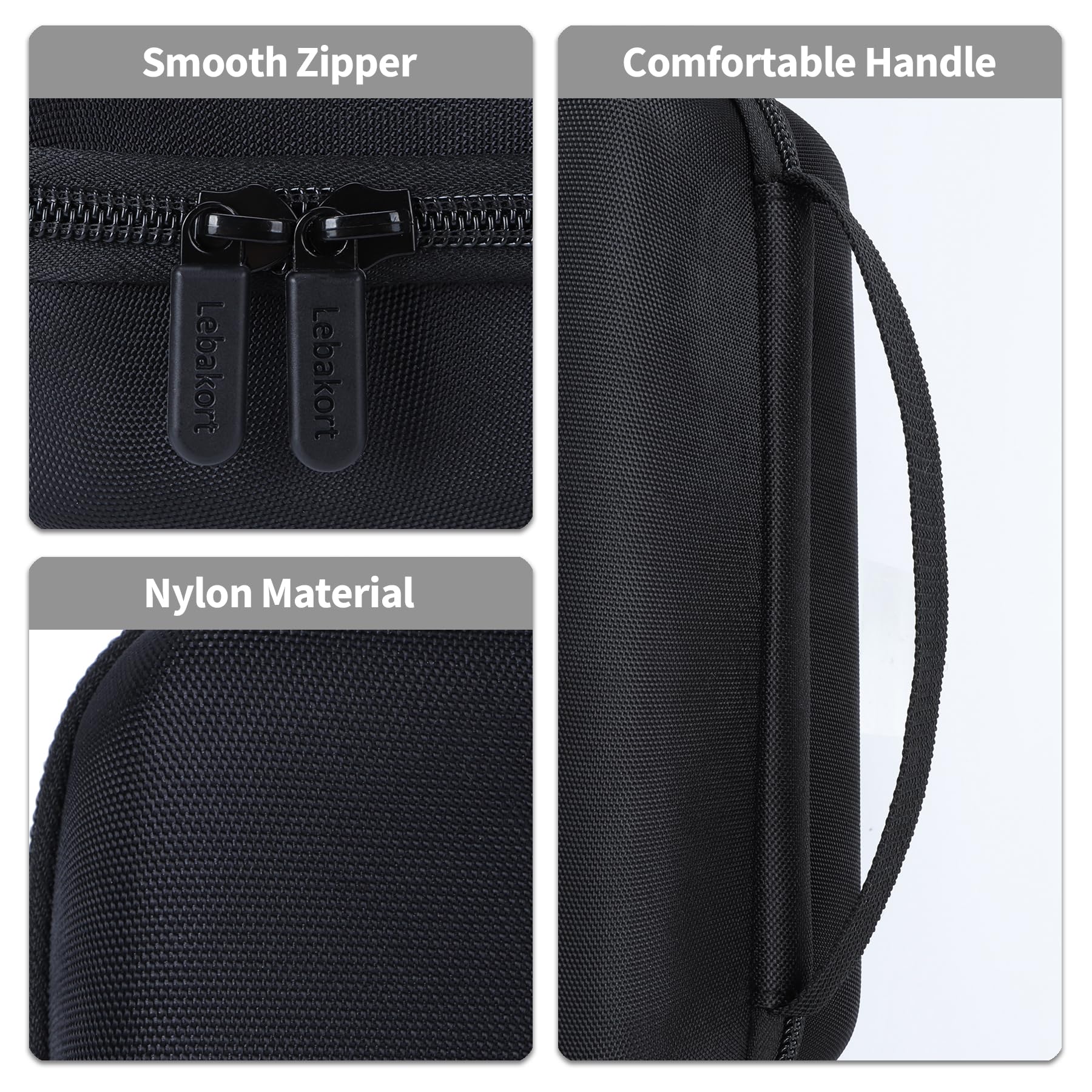 Storage Case Compatible with TASCAM Portacapture X6 32-bit Float Portable Audio Recorder Field Recorder Black Case for Tascam X6 - Image 5