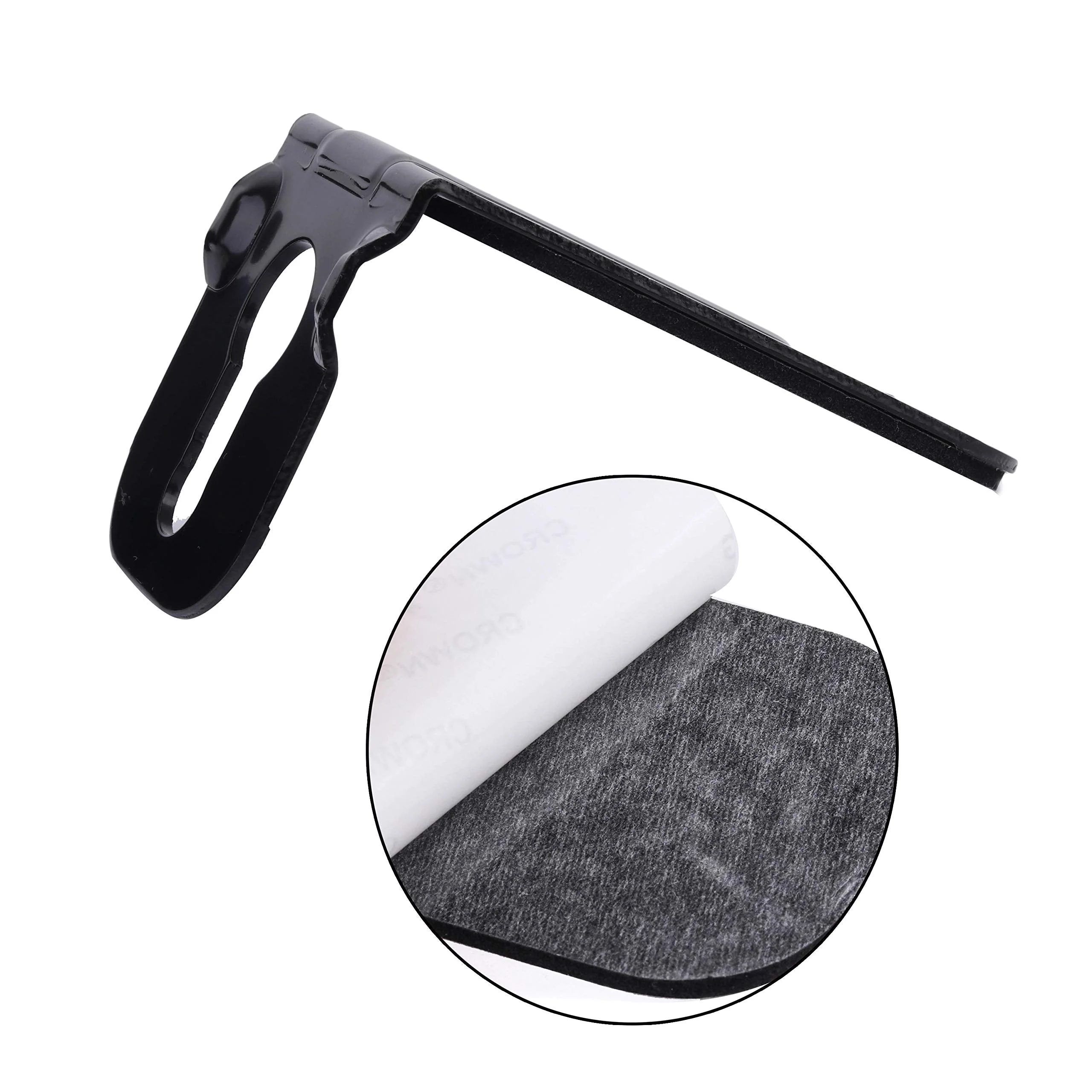 Suixing Sound Bar Mounts Universal Wall Mount Kit Mounting Bracket Compatible Most of Soundbars Wall Mount Brackets with Hardware Kit B-Black - Image 6